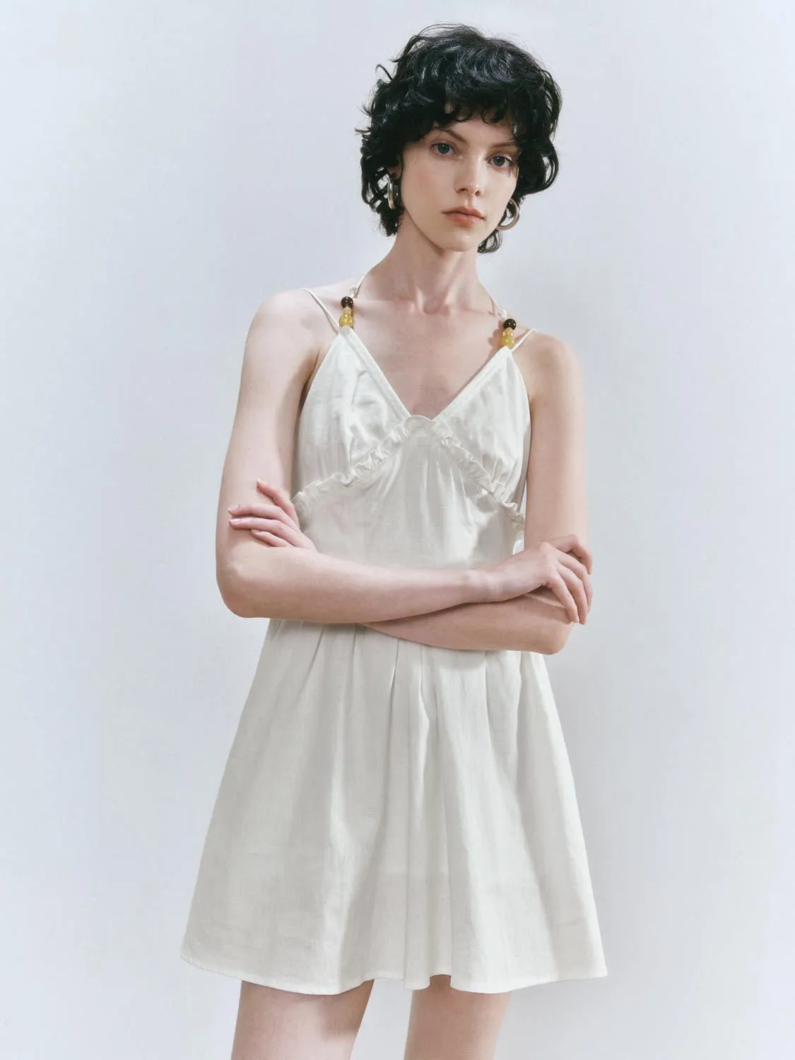 Camisole Halter Neck A-Line Dresses sold by Urban Revivo product image thumbnail 2