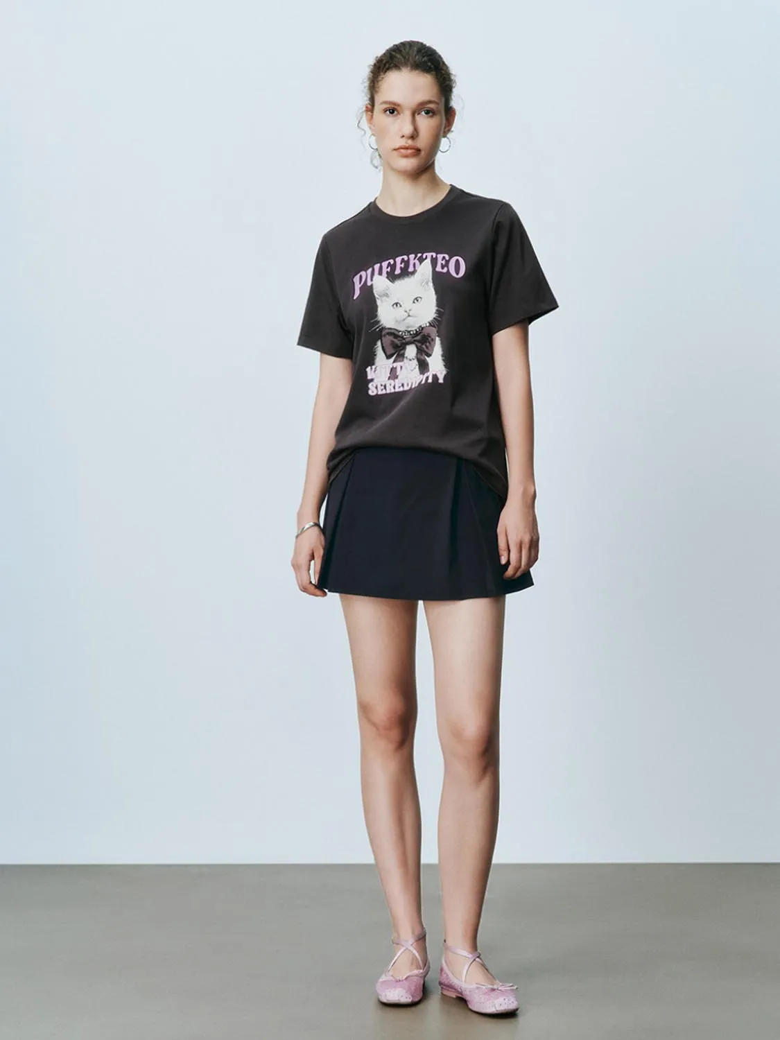 Printed Short Sleeve T-Shirts sold by Urban Revivo product image thumbnail 4