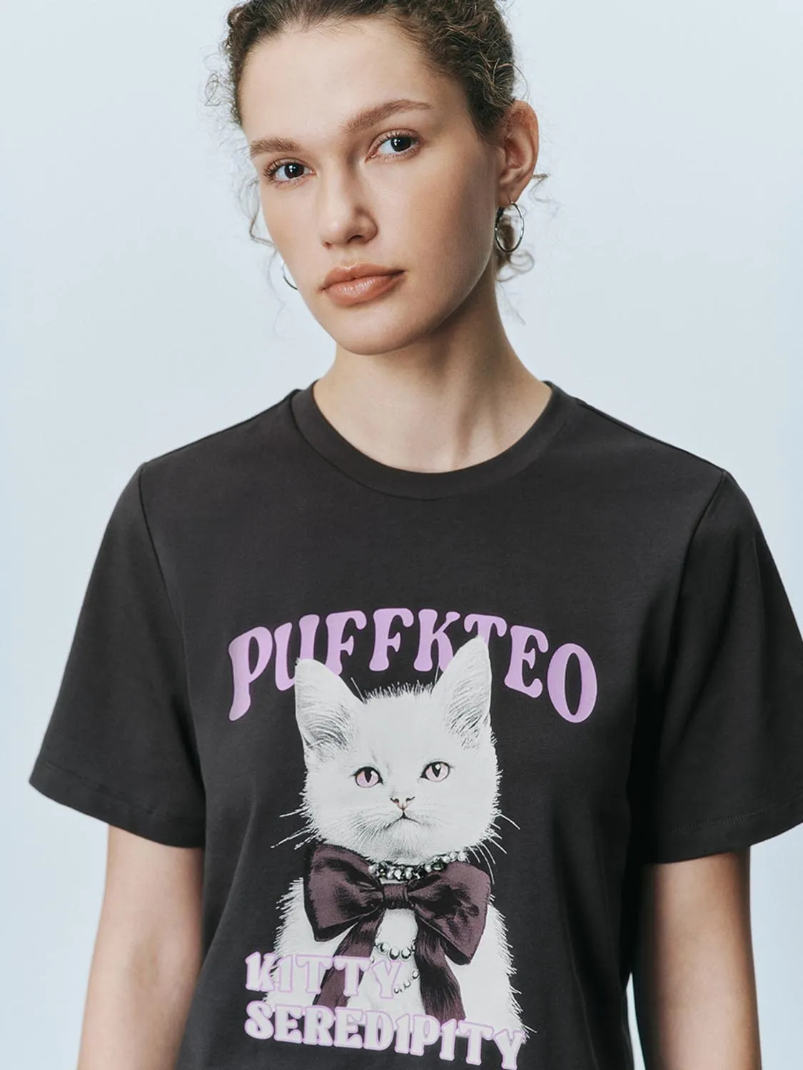 Printed Short Sleeve T-Shirts sold by Urban Revivo product image thumbnail 3