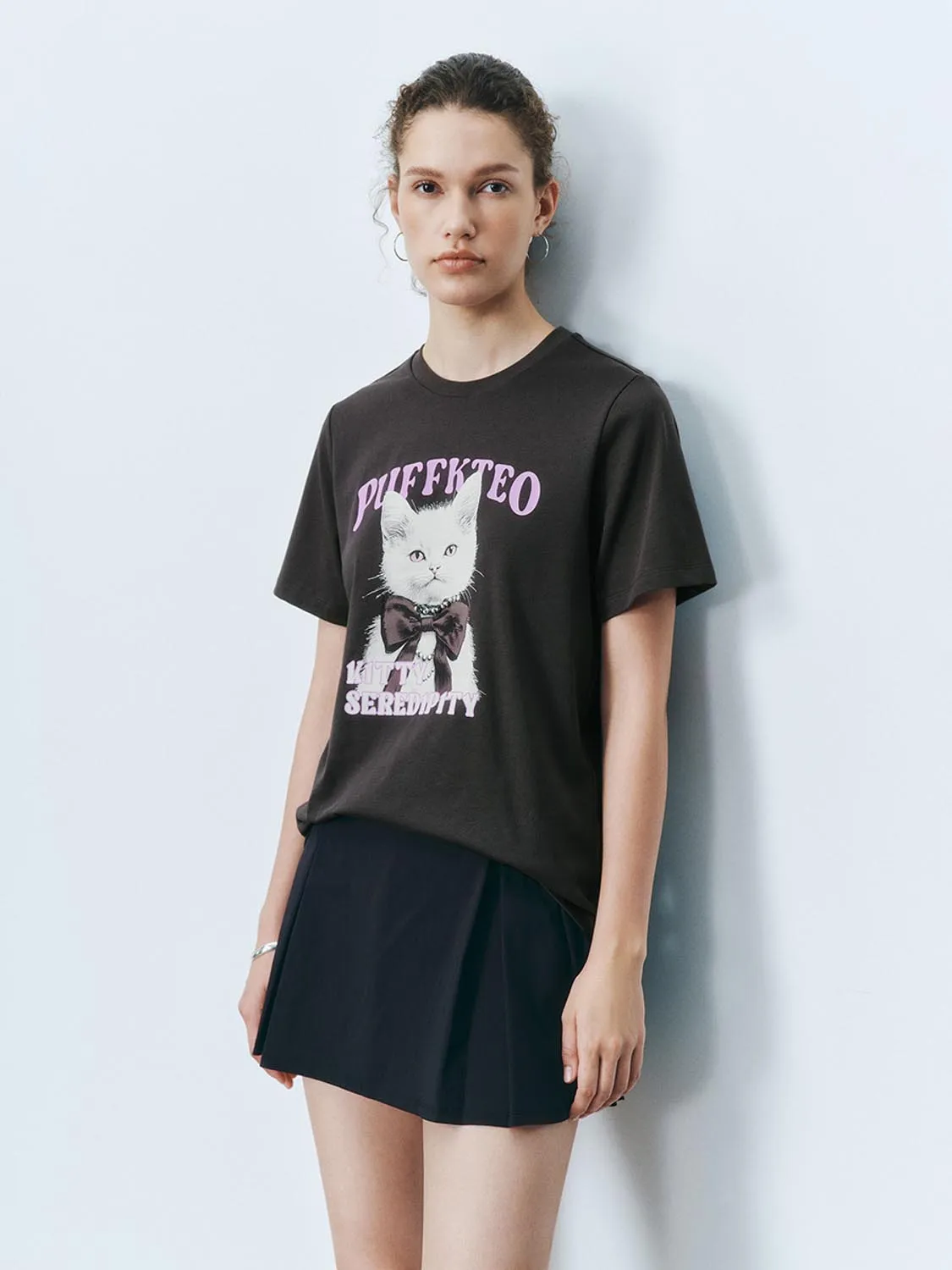 Printed Short Sleeve T-Shirts sold by Urban Revivo product image thumbnail 5