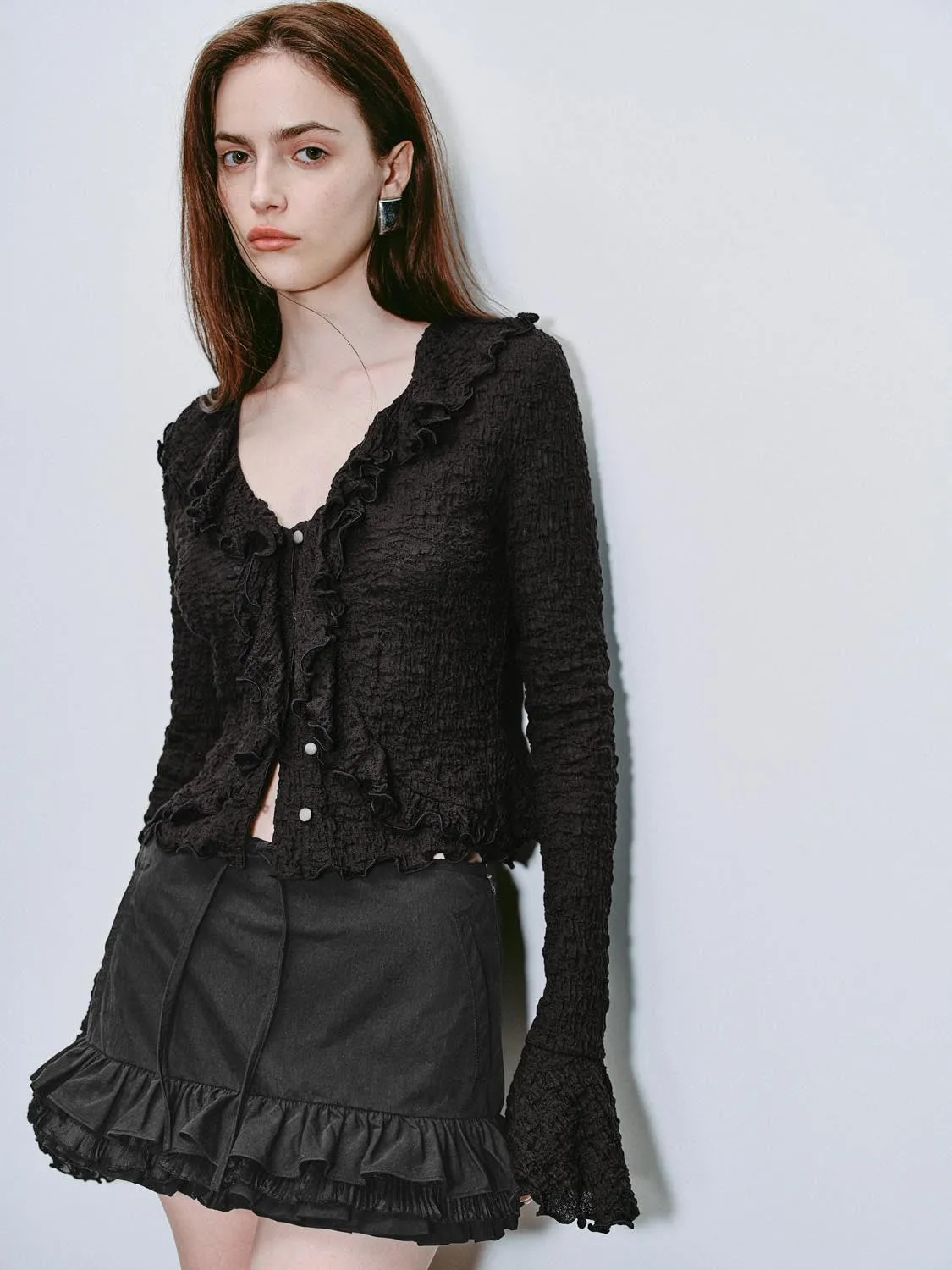 Ruffle Shirts sold by Urban Revivo product image thumbnail 3