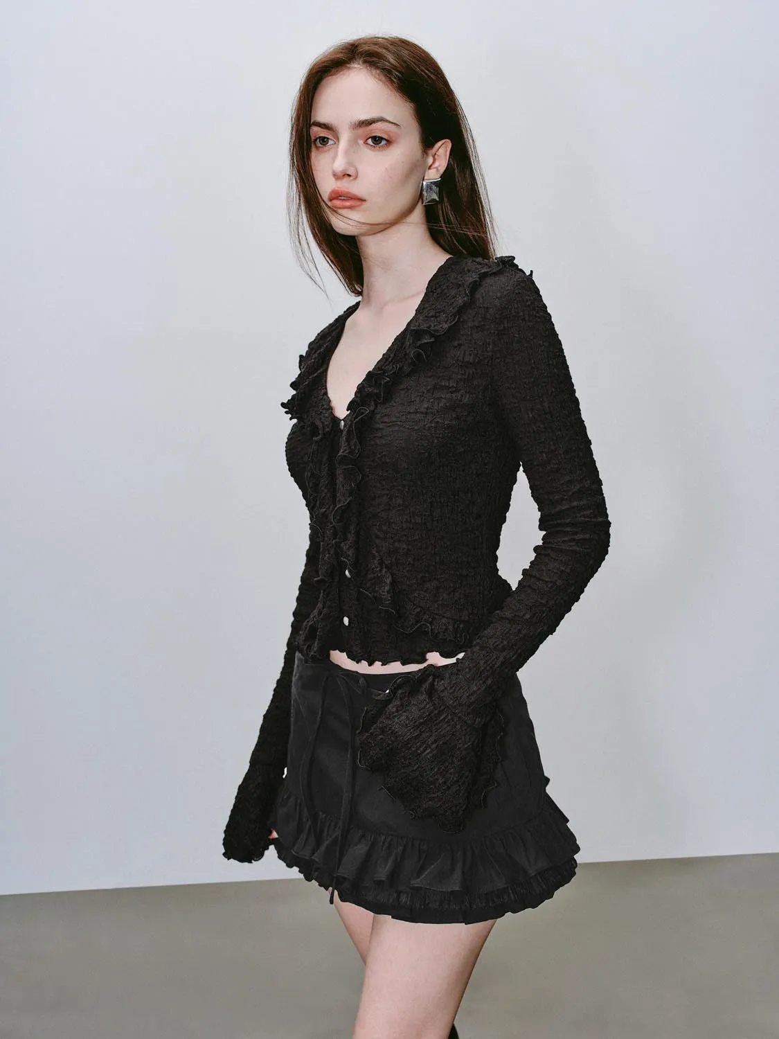 Ruffle Shirts sold by Urban Revivo product image thumbnail 2