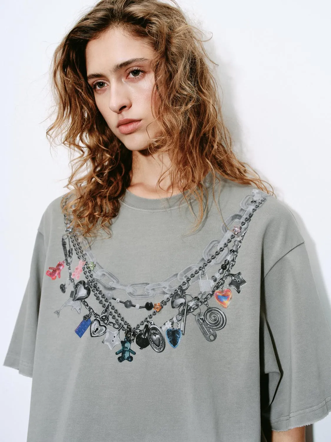 Printed Short Sleeve T-Shirts sold by Urban Revivo product image thumbnail 3