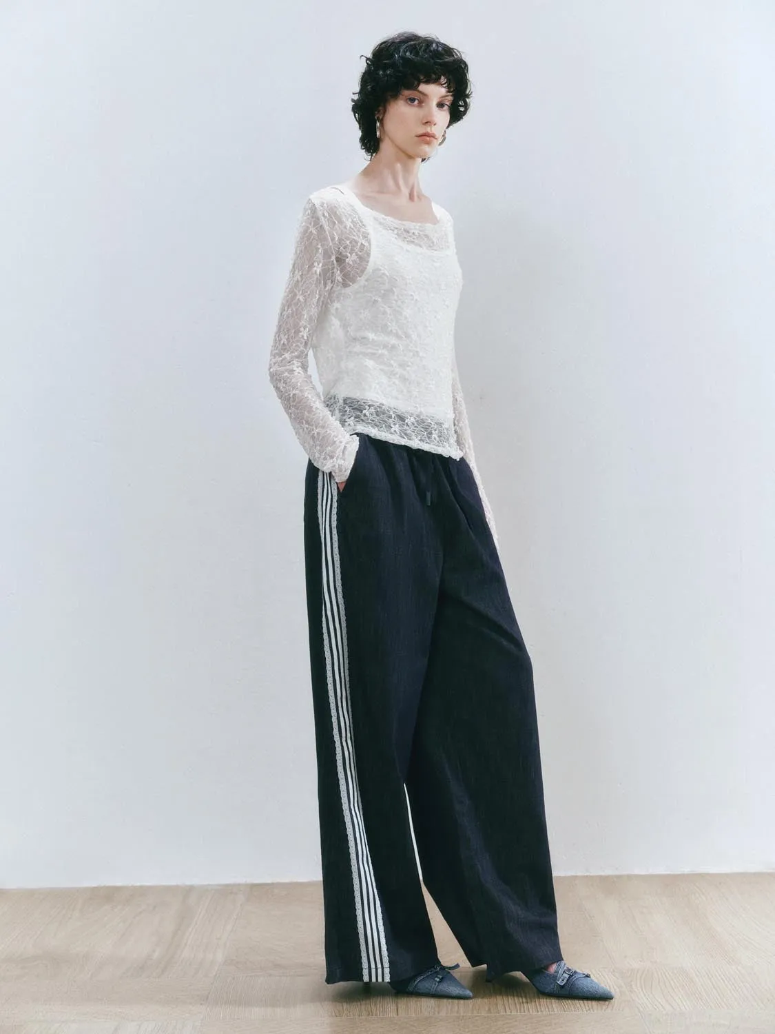 Textured Long Sleeve T-Shirts sold by Urban Revivo product image thumbnail 5