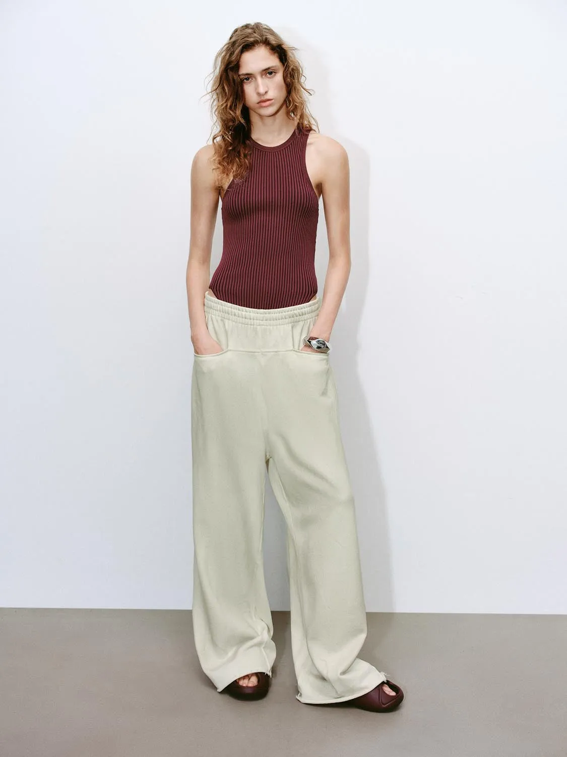 Wide-Leg Pants sold by Urban Revivo product image thumbnail 4