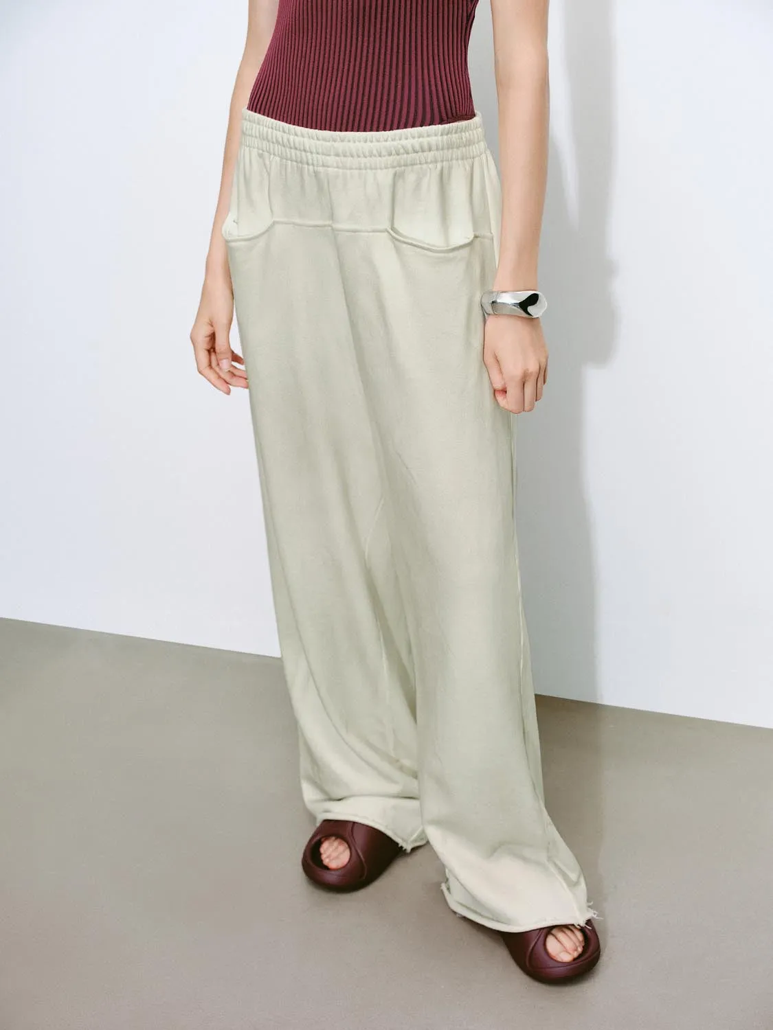 Wide-Leg Pants sold by Urban Revivo product image thumbnail 3