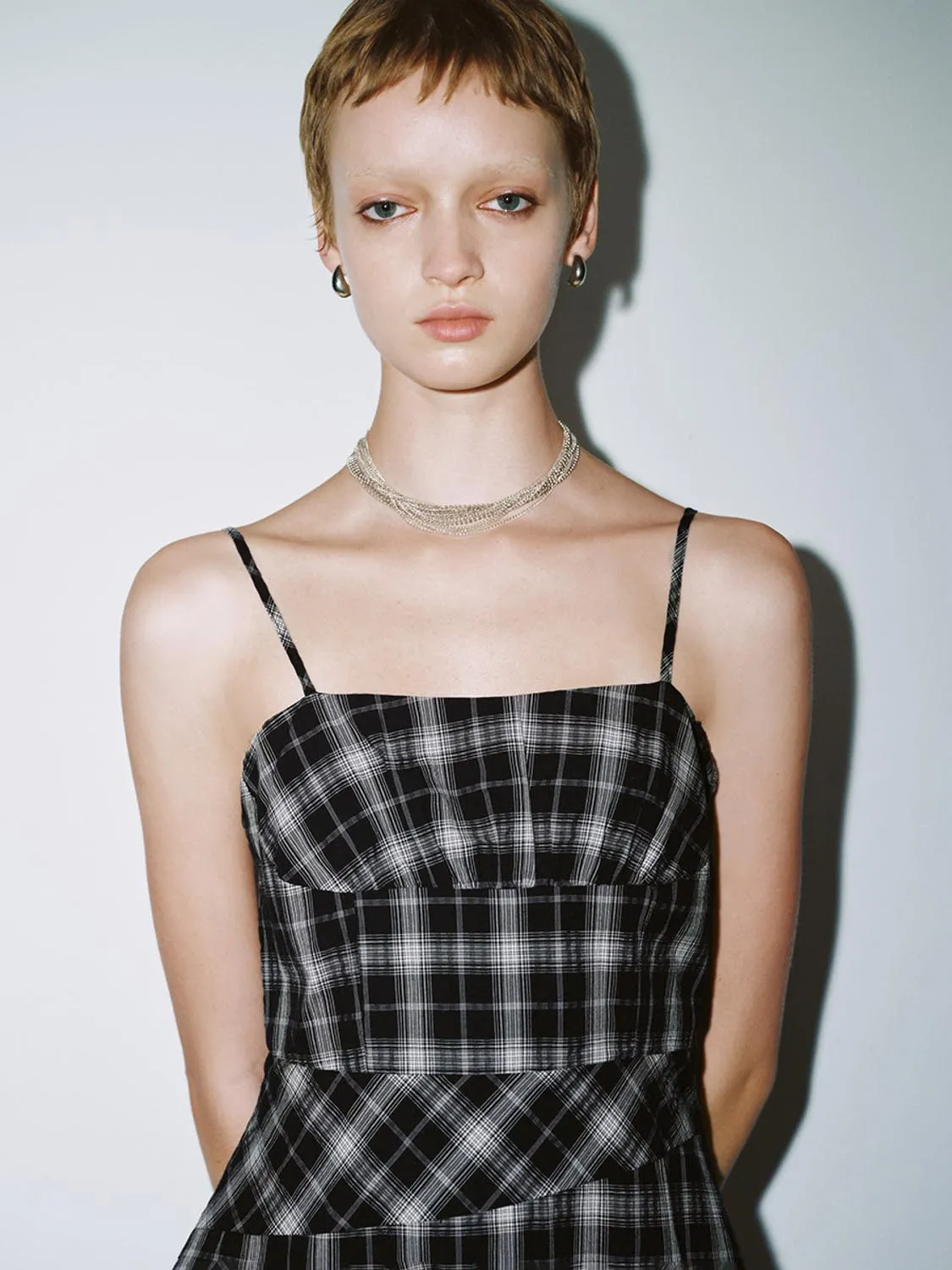 Irregular Hem Camisole A-Line Dresses sold by Urban Revivo product image thumbnail 3