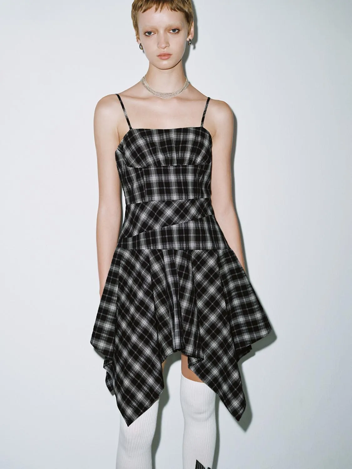 Irregular Hem Camisole A-Line Dresses sold by Urban Revivo