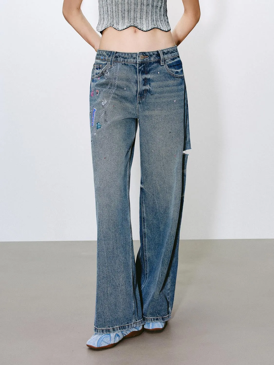 Denim Jeans sold by Urban Revivo product image thumbnail 2