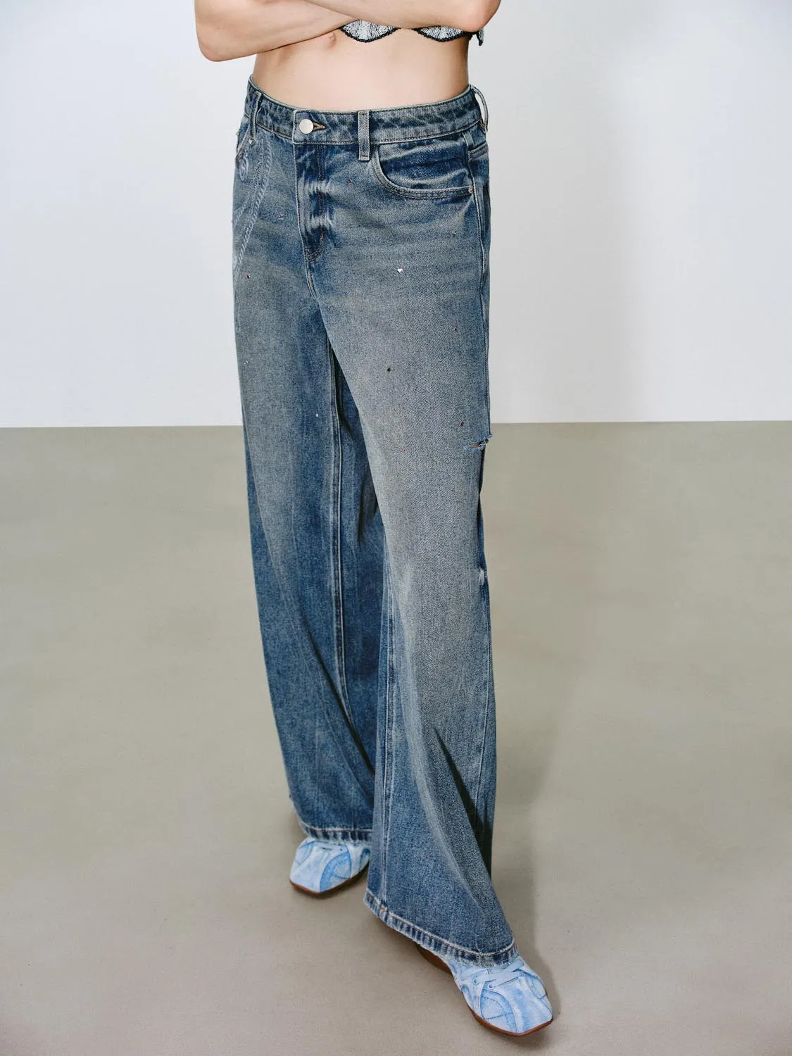 Denim Jeans sold by Urban Revivo product image thumbnail 3