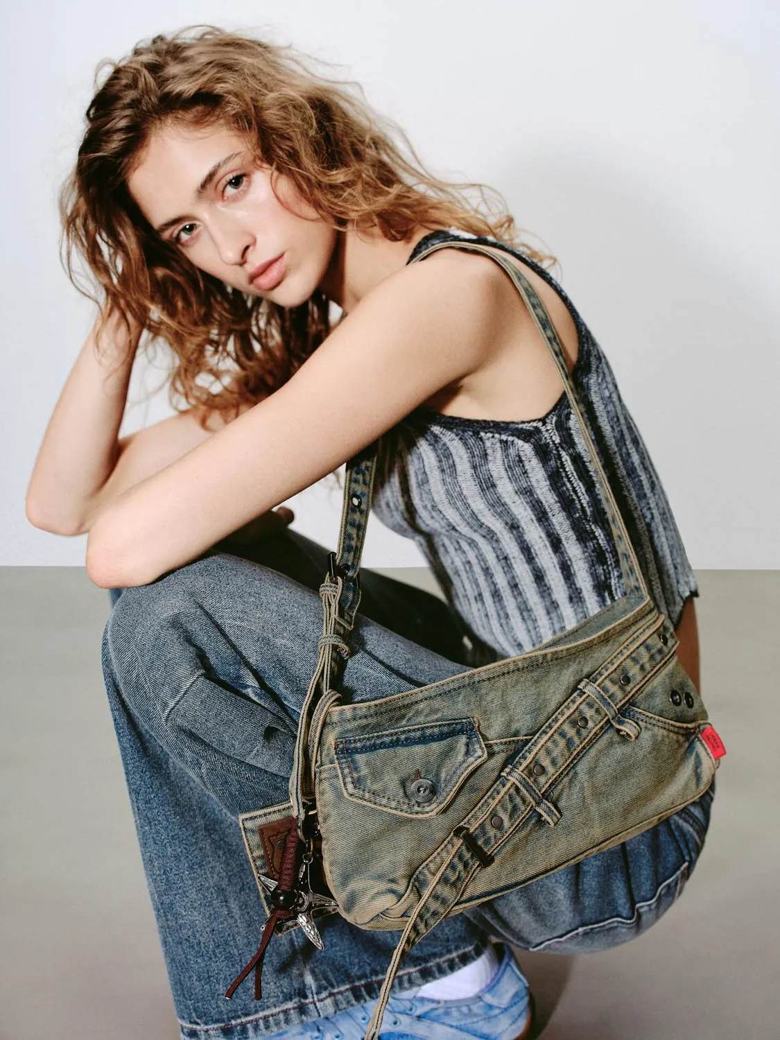 Knitted Sleeveless T-Shirts sold by Urban Revivo product image thumbnail 3