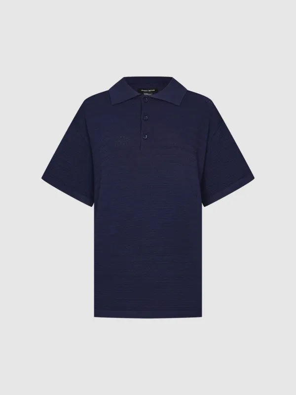 Men's Polo Shirts 70s Vintage Shirts Contrast Knitted Polo
