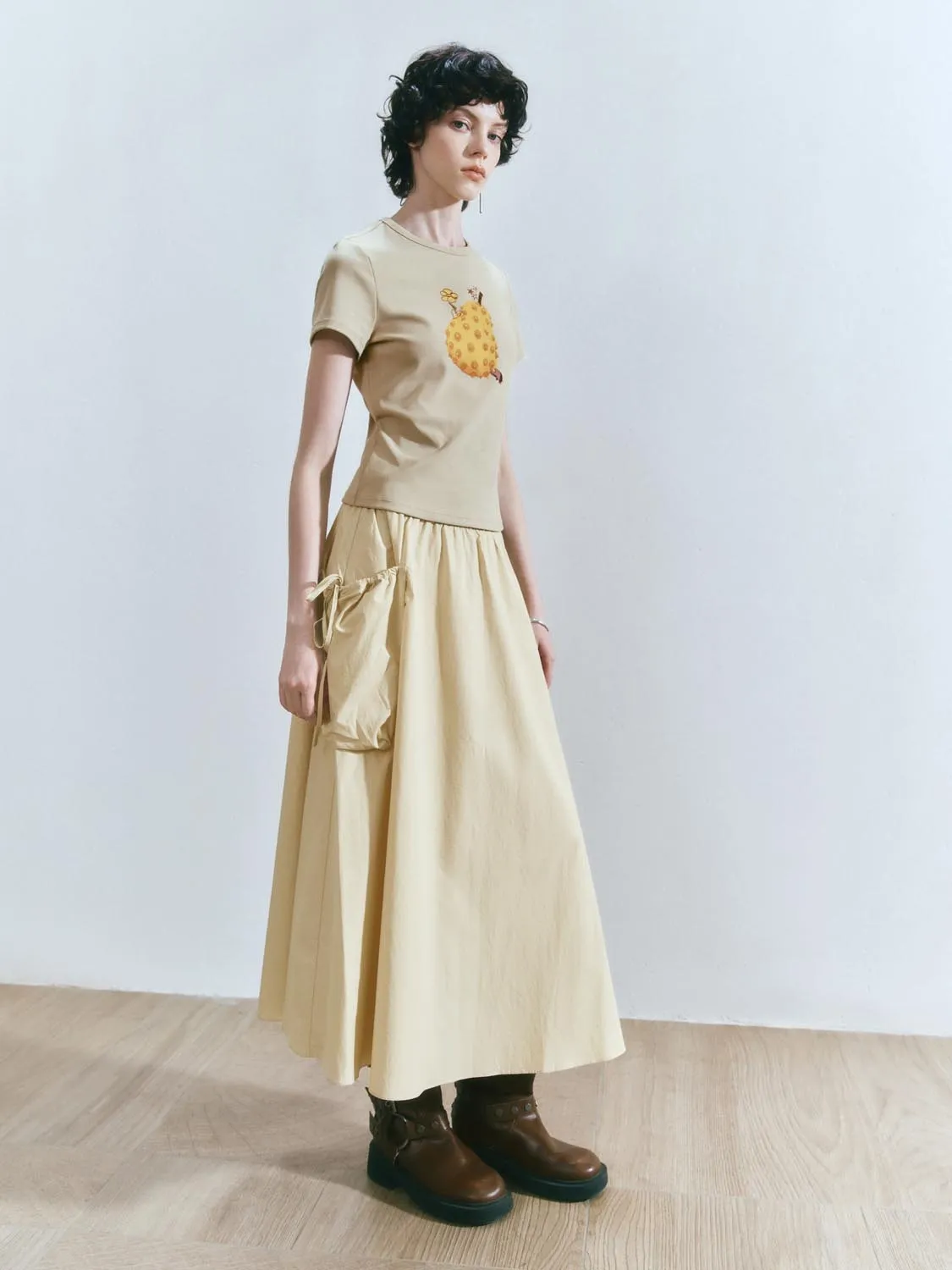 Printed Short Sleeve T-Shirts sold by Urban Revivo product image thumbnail 5