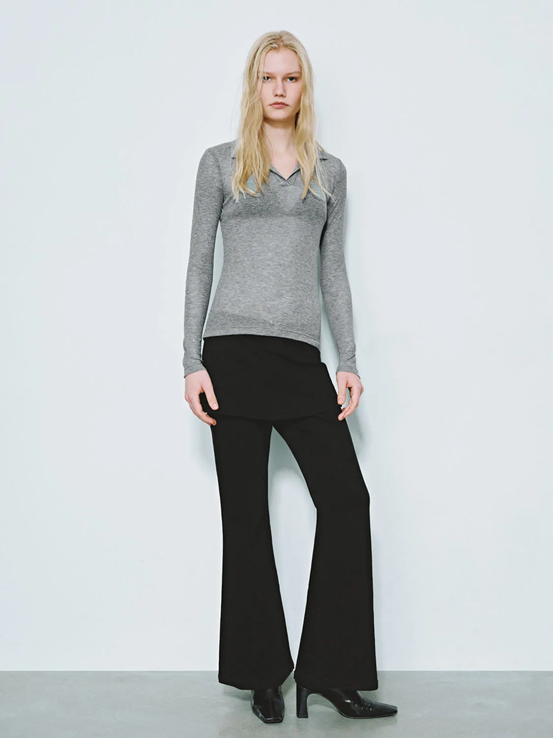 Skinny Long Sleeve T-Shirts sold by Urban Revivo product image thumbnail 4