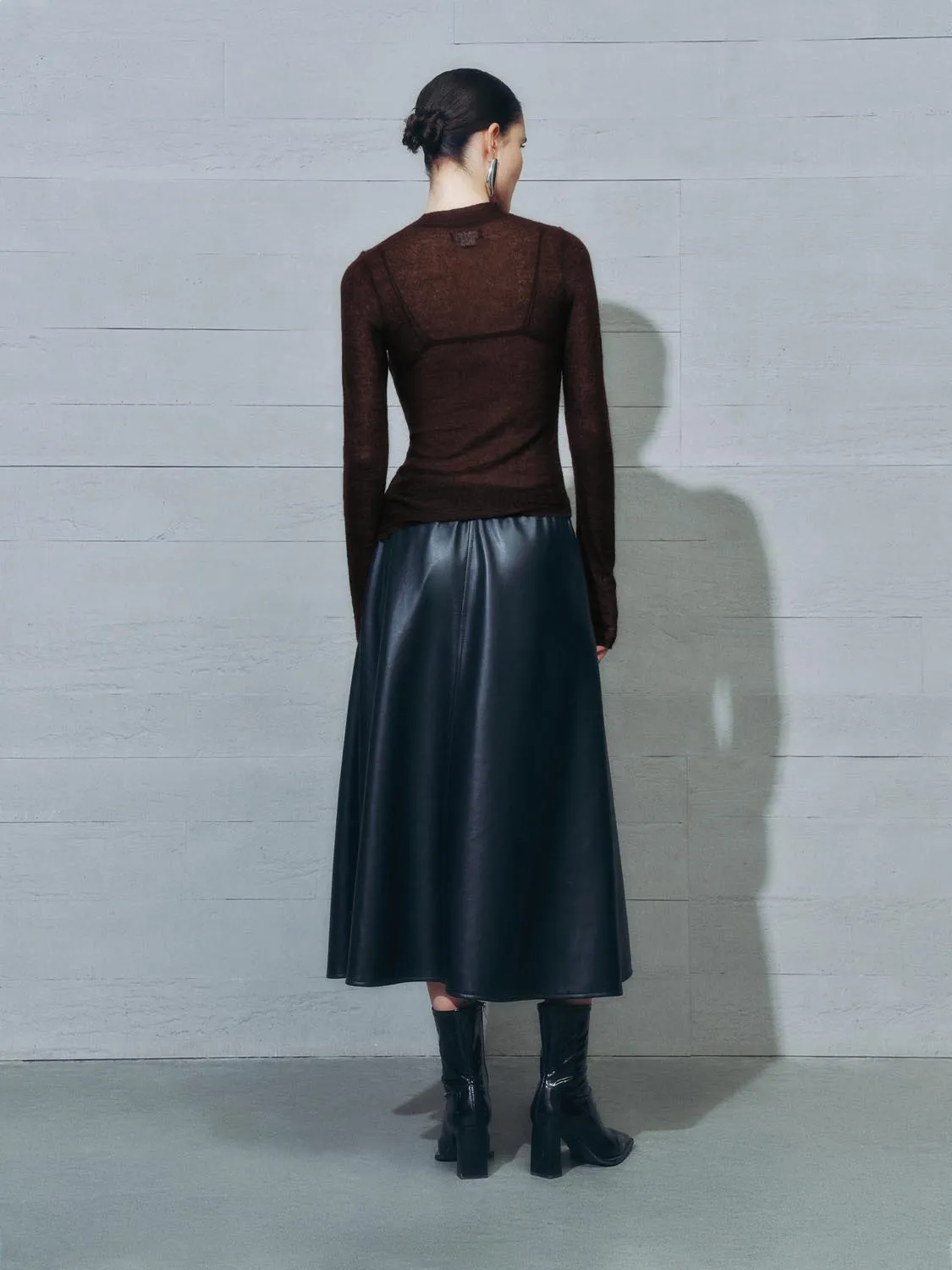Sheer Knitted T-Shirts sold by Urban Revivo product image thumbnail 5