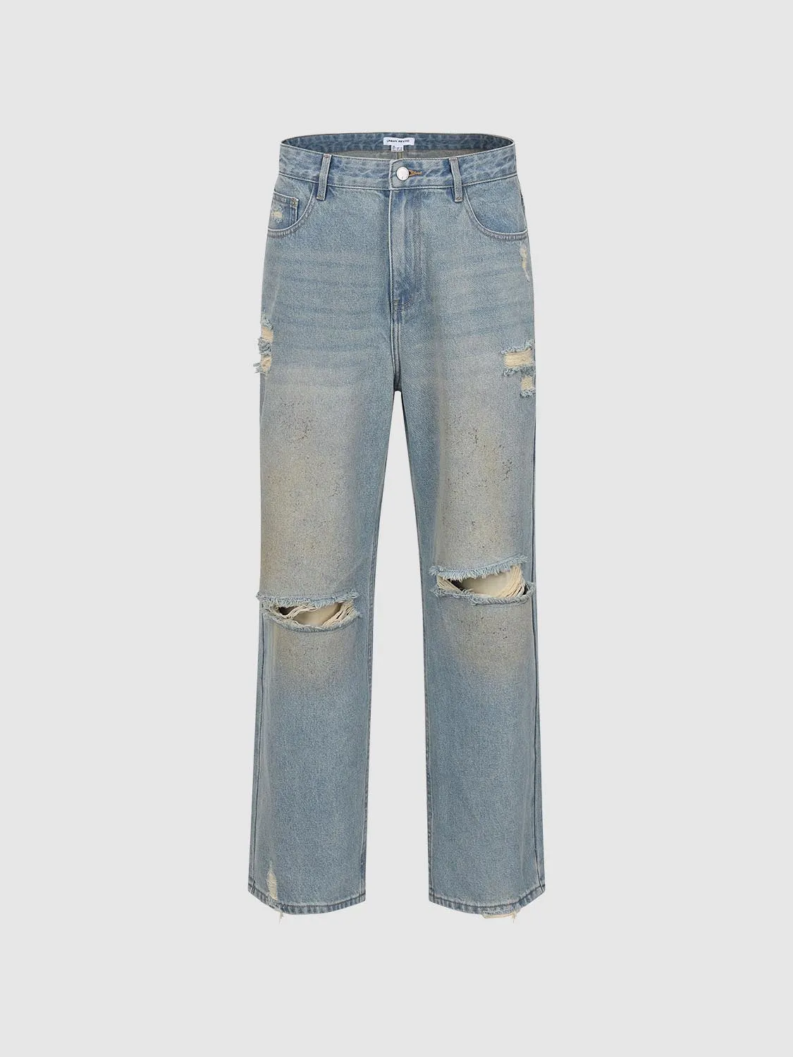 Ripped Denim Jeans sold by Urban Revivo