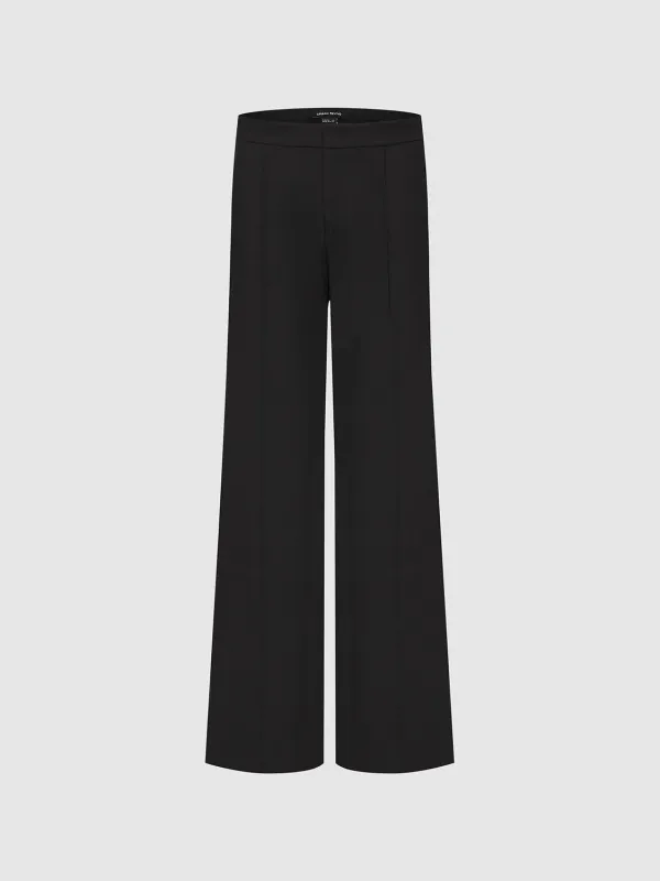 Mid-Length Flare Pants sold by Urban Revivo