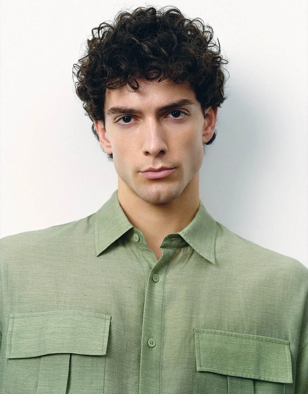 Button Up A-Line Shirt sold by Urban Revivo product image thumbnail 3