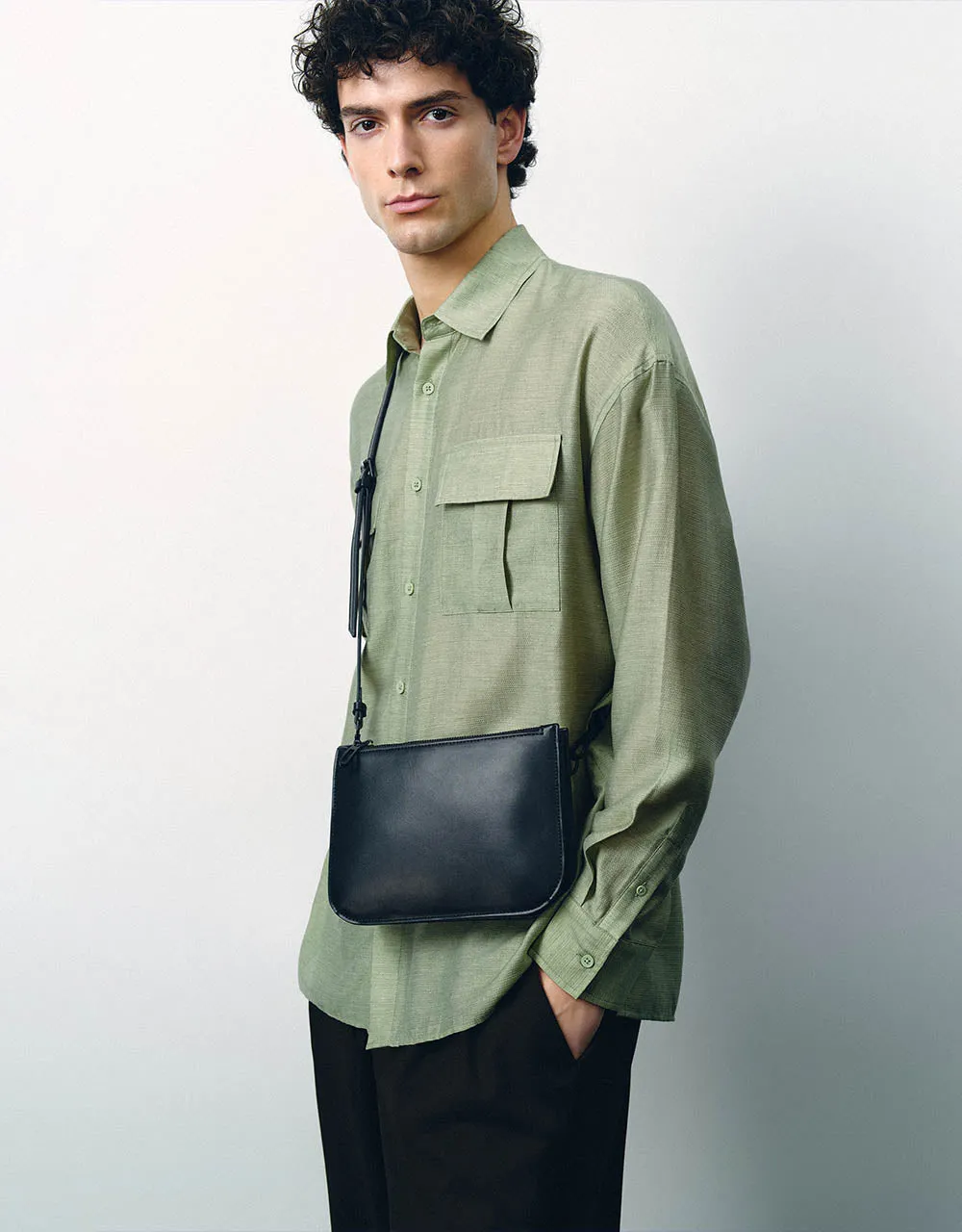 Button Up A-Line Shirt sold by Urban Revivo product image thumbnail 2