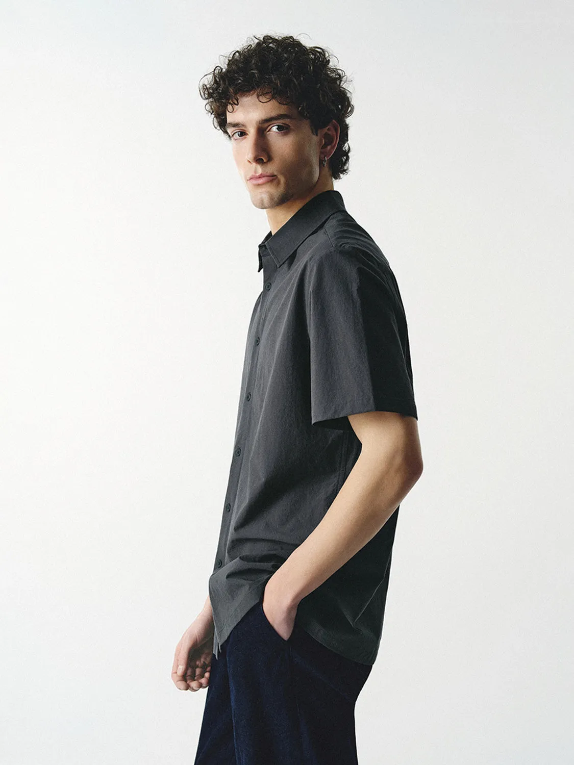 Short Sleeve Regular Shirts sold by Urban Revivo product image thumbnail 3
