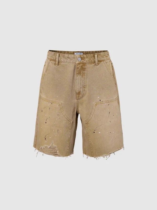 Leisure Denim Shorts sold by Urban Revivo