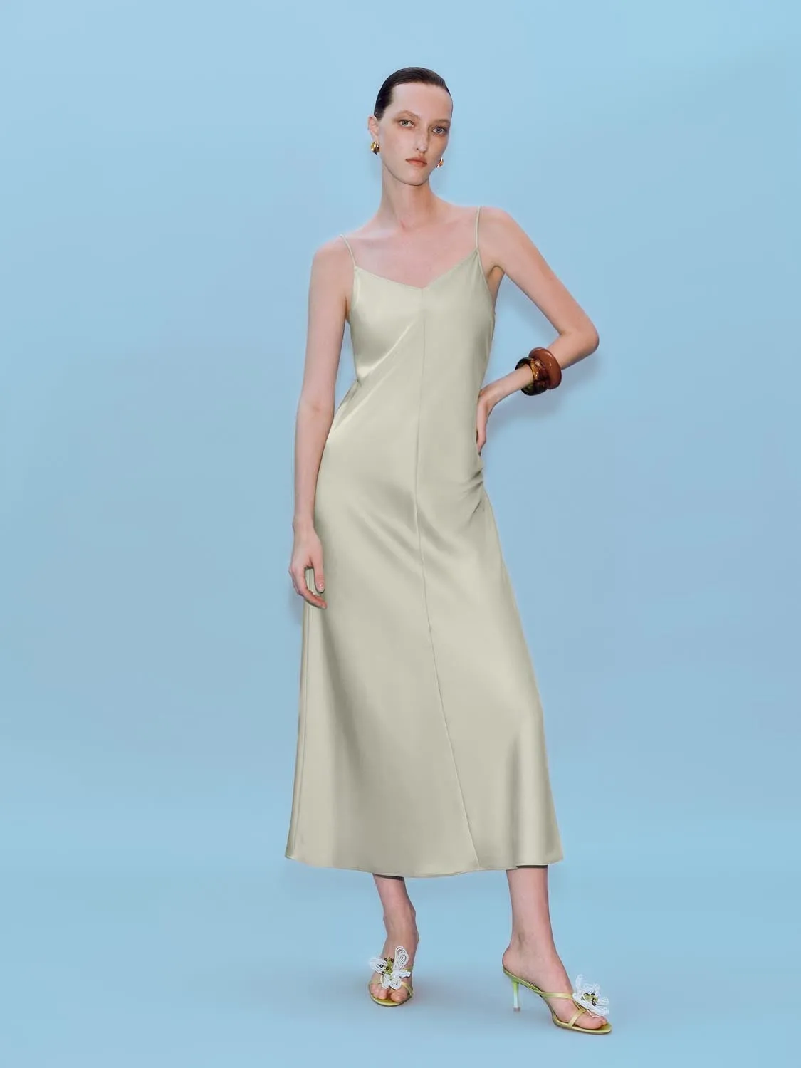 Camisole A-Line Maxi Dresses sold by Urban Revivo product image thumbnail 5