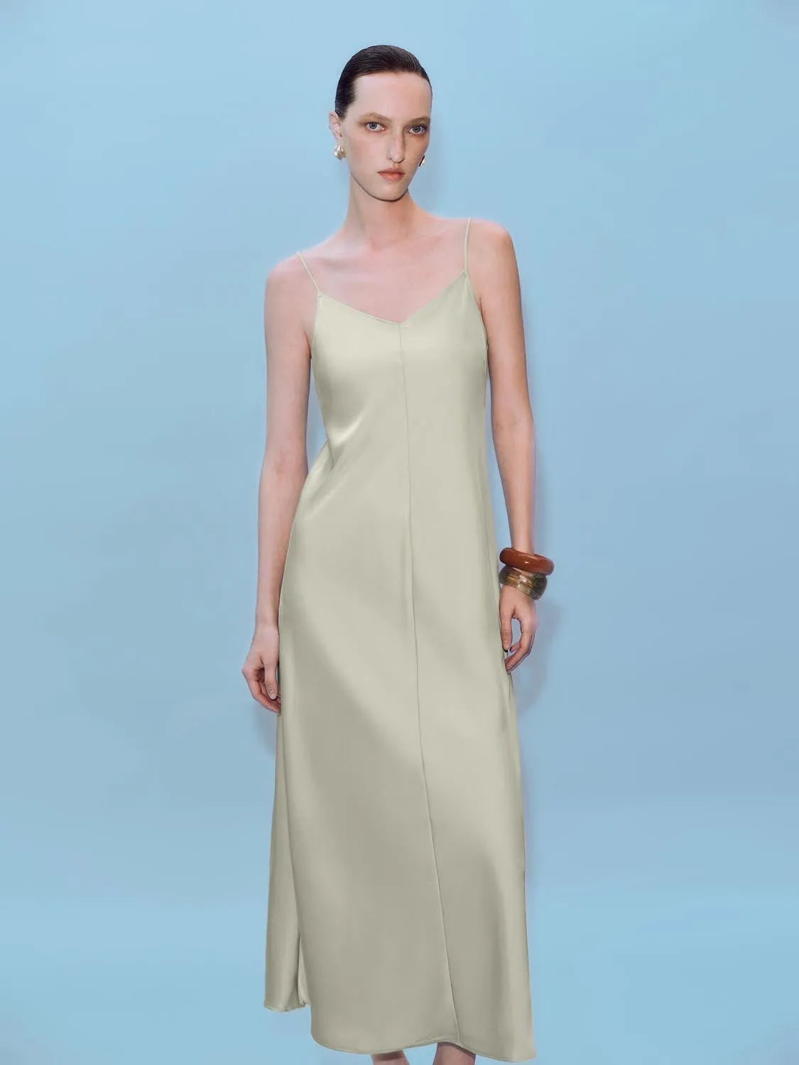 Camisole A-Line Maxi Dresses sold by Urban Revivo product image thumbnail 4