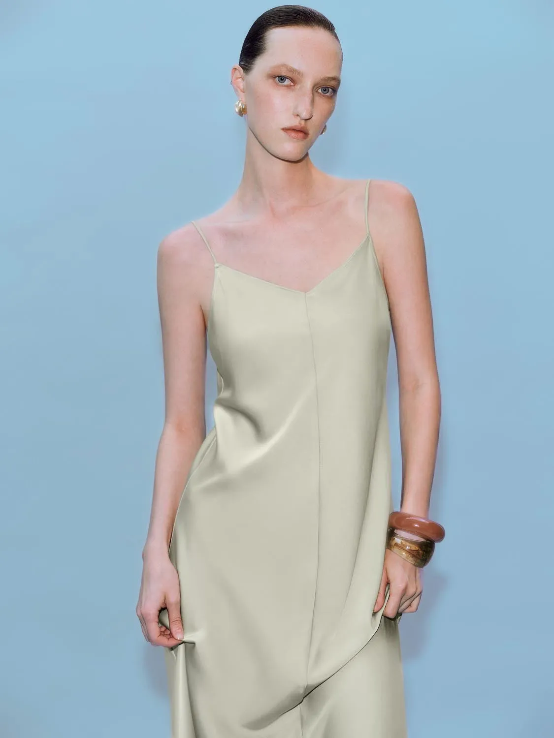 Camisole A-Line Maxi Dresses sold by Urban Revivo product image thumbnail 2