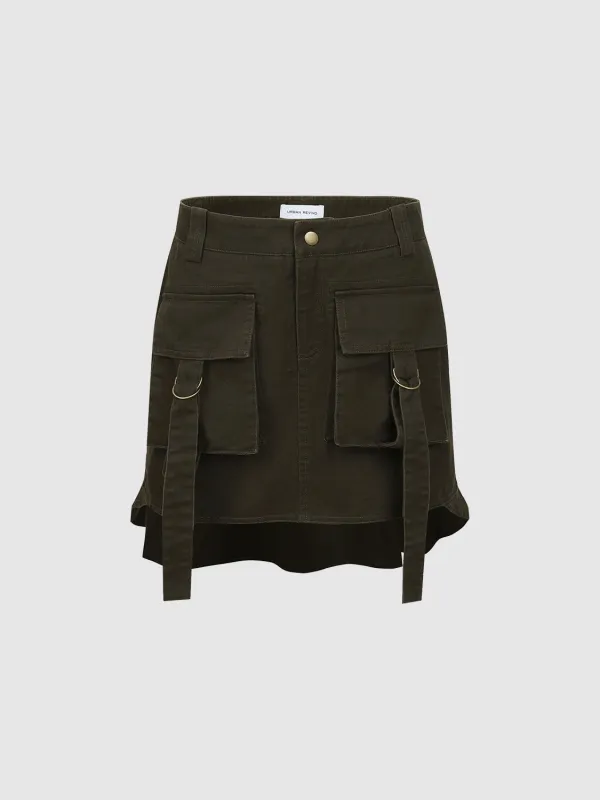 Short Straight Mini Skirts sold by Urban Revivo