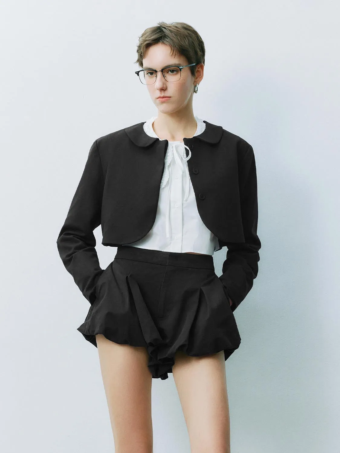 Loose Cropped Jackets sold by Urban Revivo