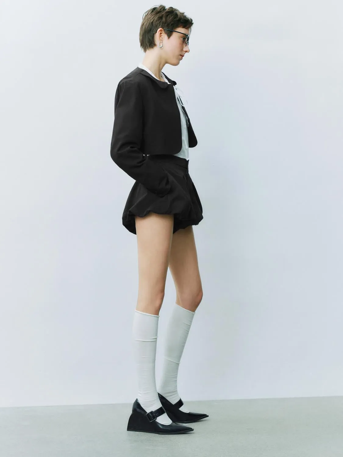 Loose Cropped Jackets sold by Urban Revivo product image thumbnail 4