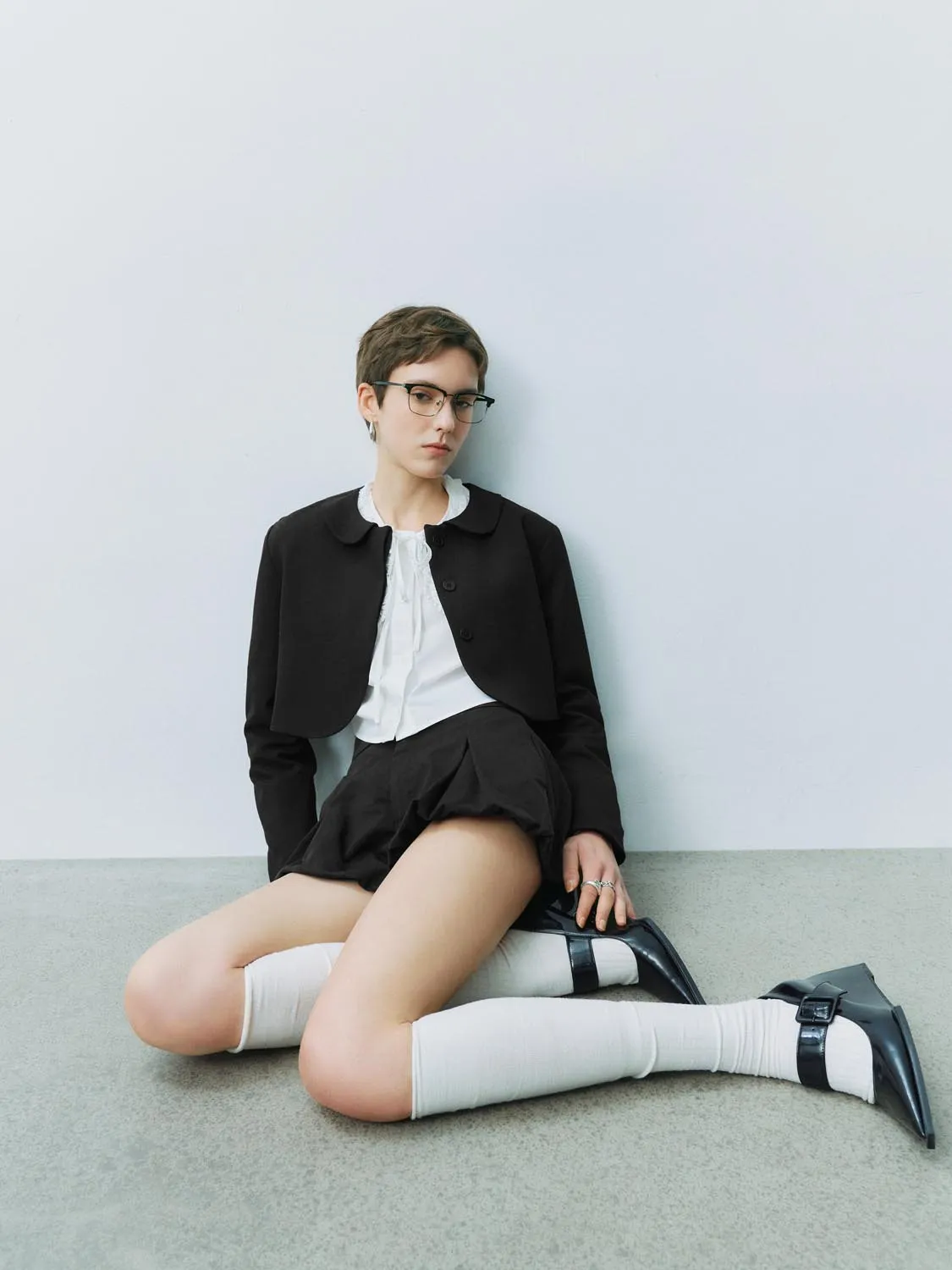 Loose Cropped Jackets sold by Urban Revivo product image thumbnail 5