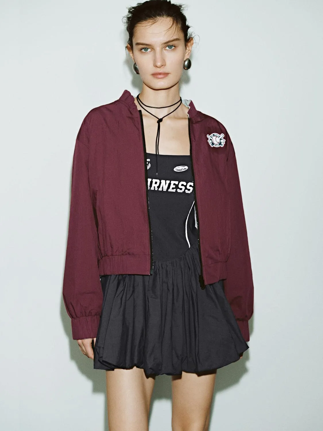 Loose Cropped Jackets sold by Urban Revivo
