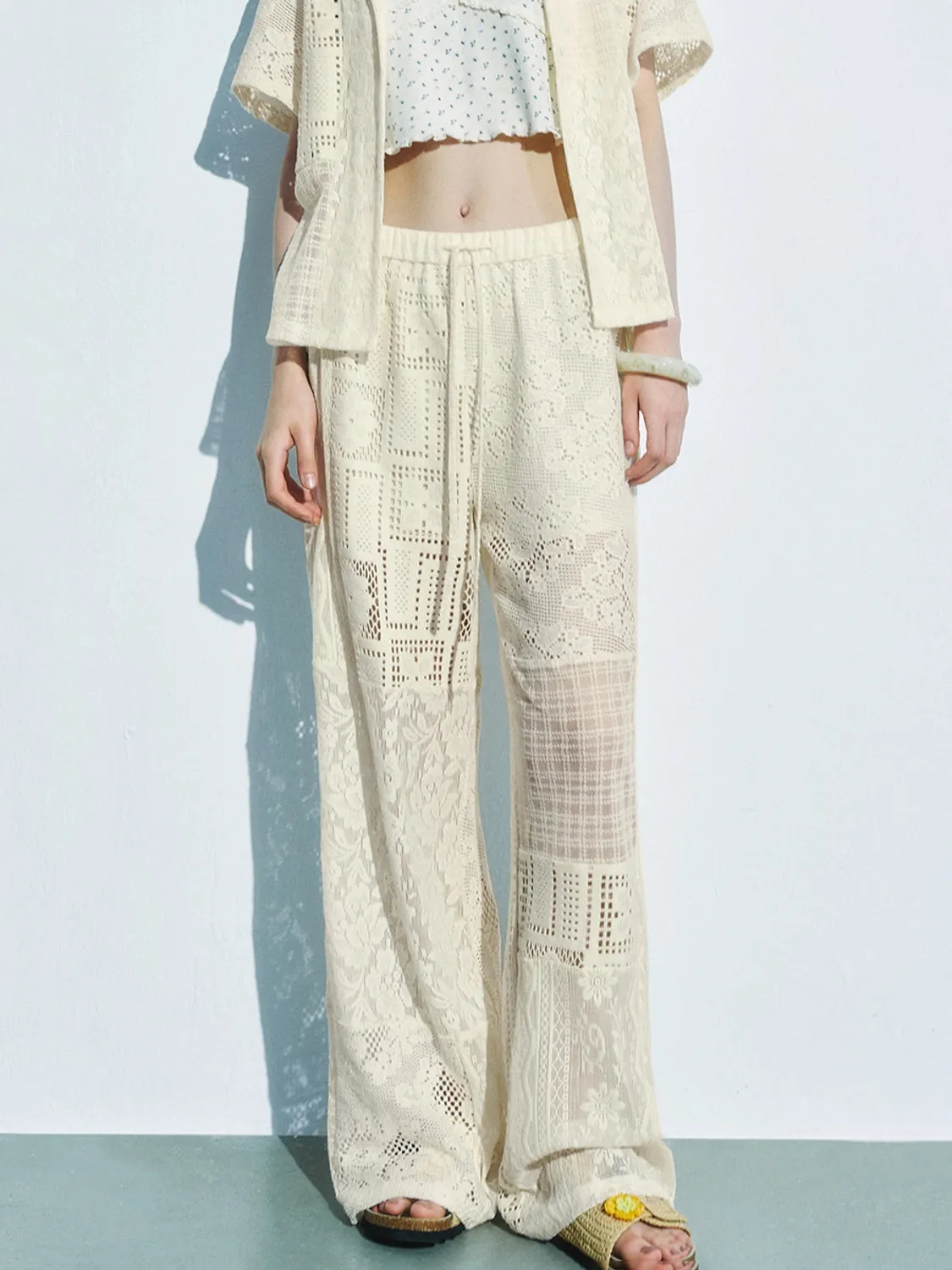 Wide-Leg Pants sold by Urban Revivo product image thumbnail 2