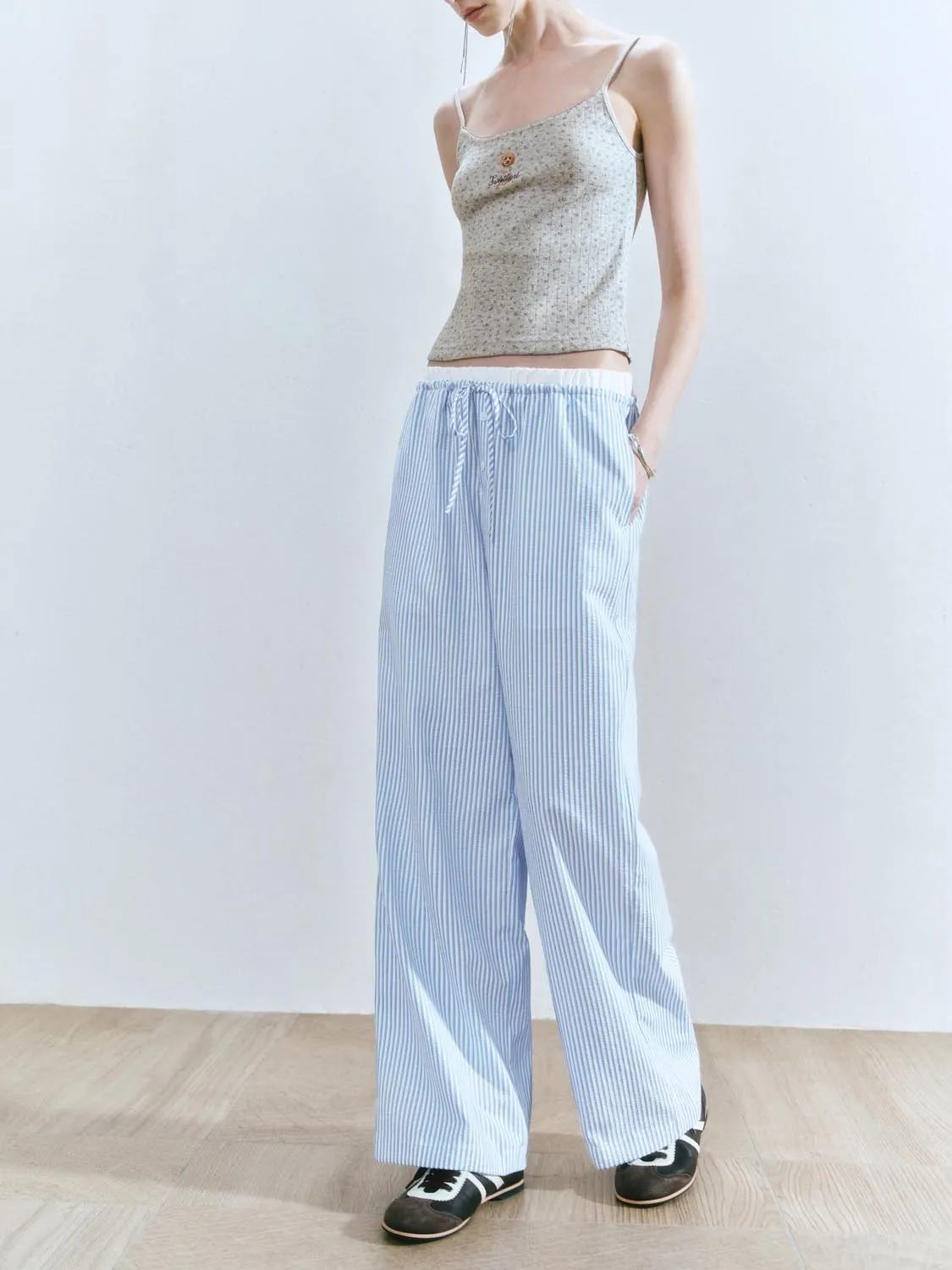 Wide-Leg Pants sold by Urban Revivo product image thumbnail 3