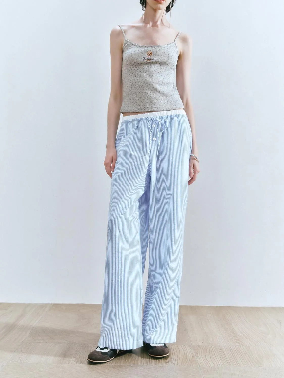 Wide-Leg Pants sold by Urban Revivo product image thumbnail 2