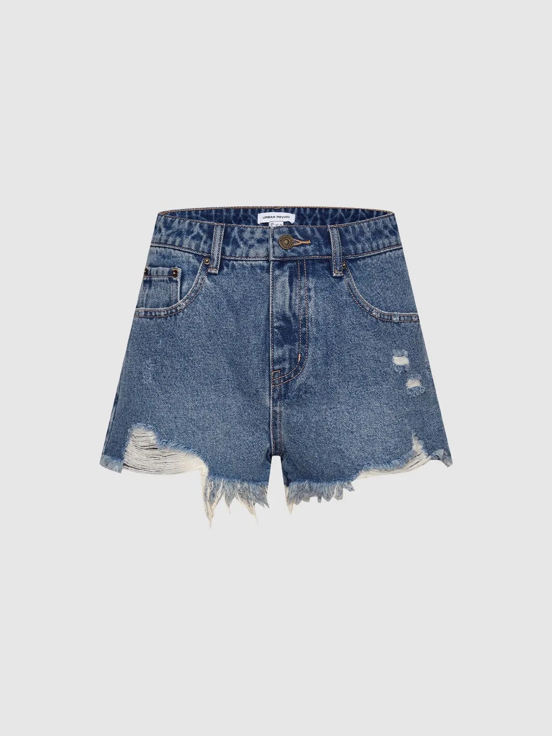 Denim Shorts sold by Urban Revivo