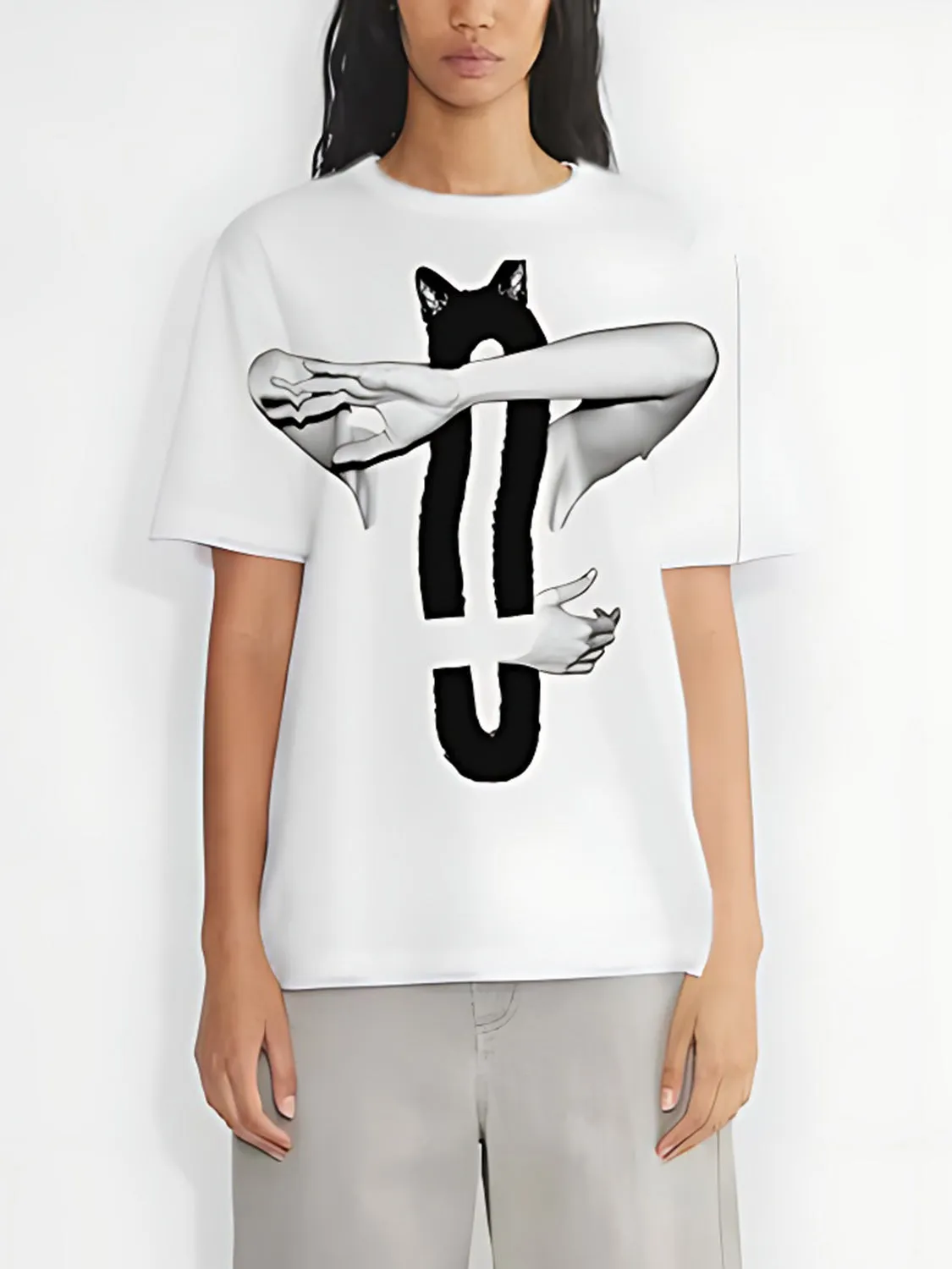 Print Short Sleeve T-Shirts sold by Urban Revivo
