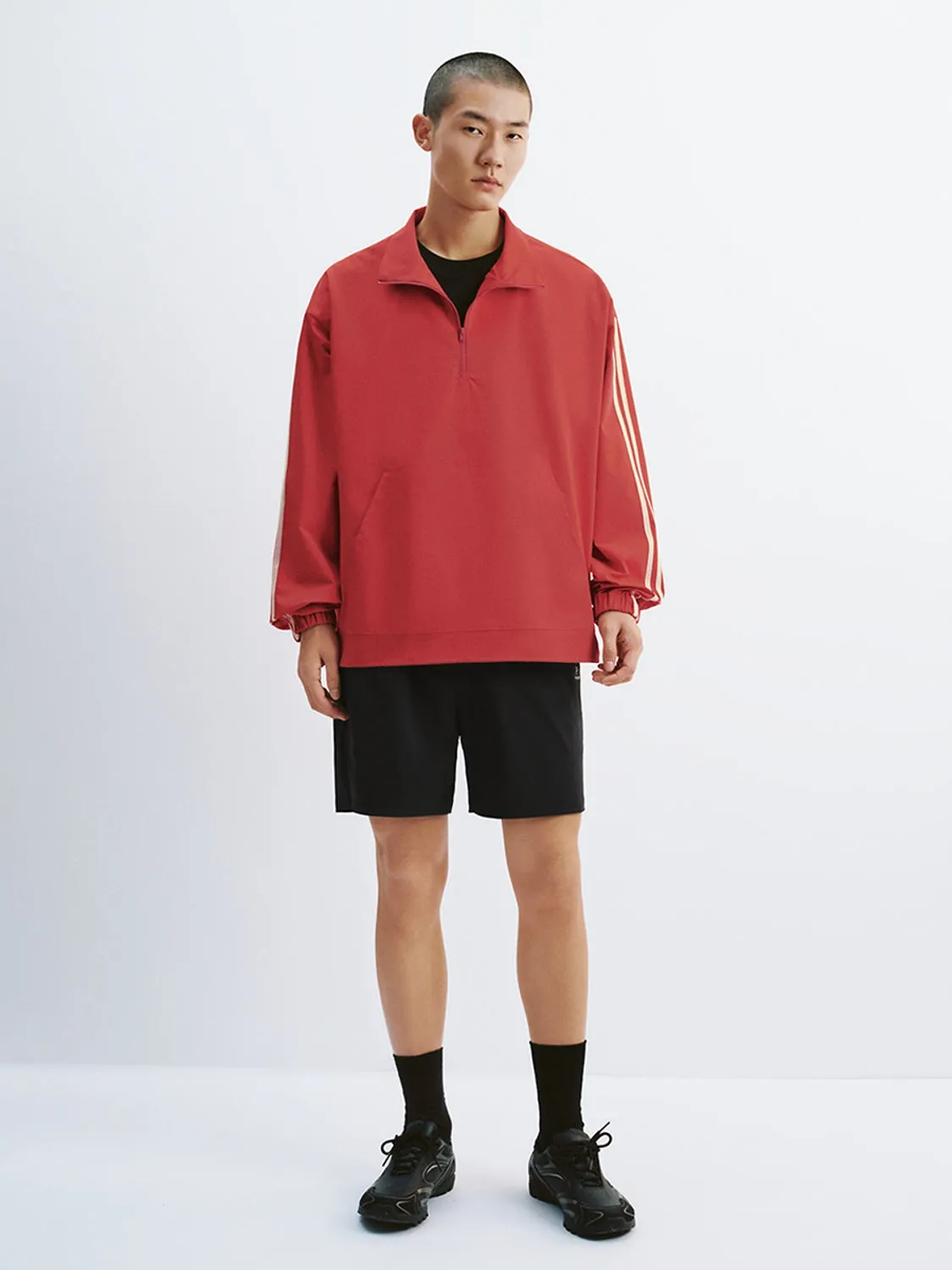 Zip Half Placket Overhead Shirt sold by Urban Revivo product image thumbnail 4