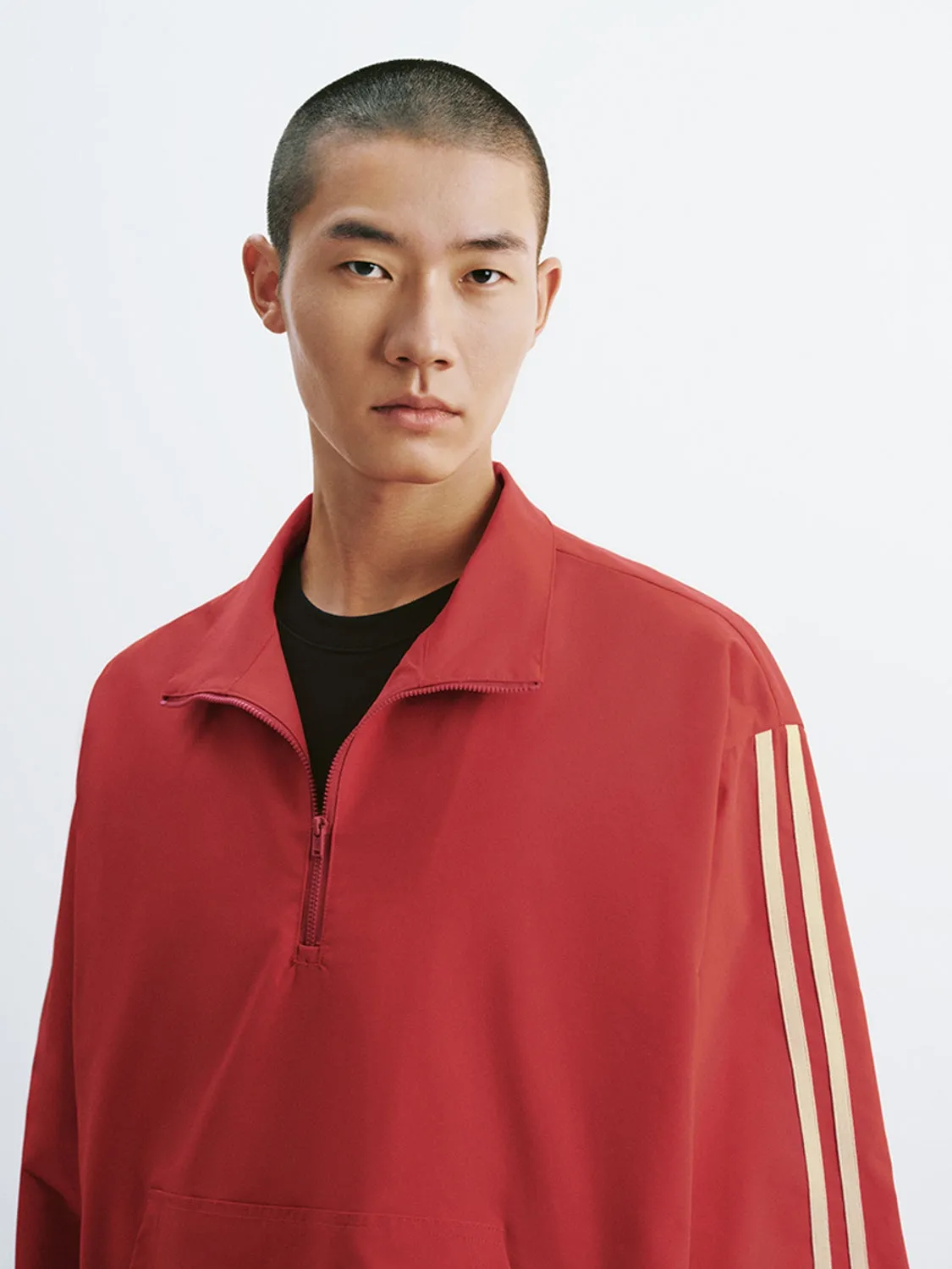 Zip Half Placket Overhead Shirt sold by Urban Revivo product image thumbnail 3