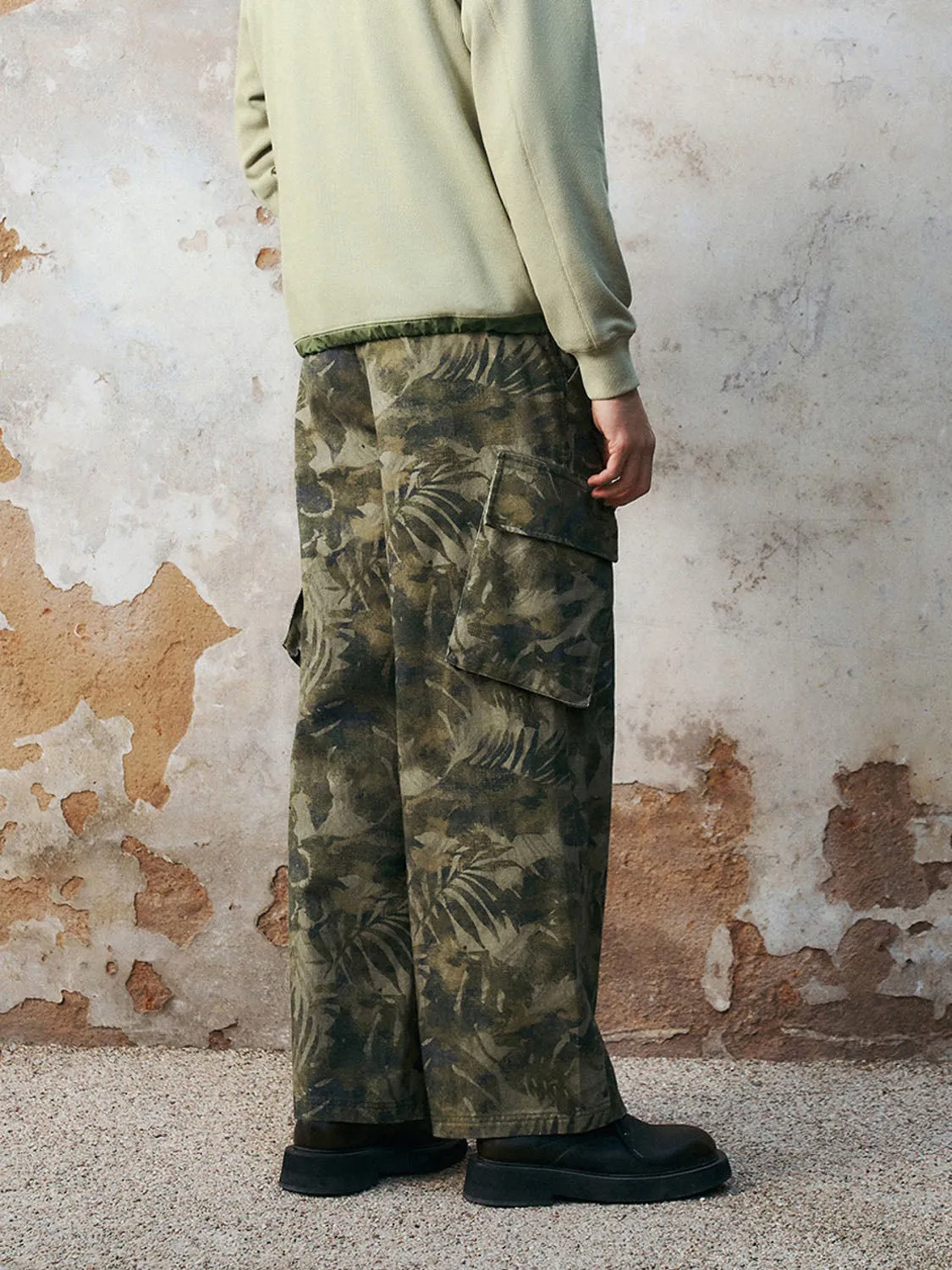 Wide-Leg Pants sold by Urban Revivo product image thumbnail 3