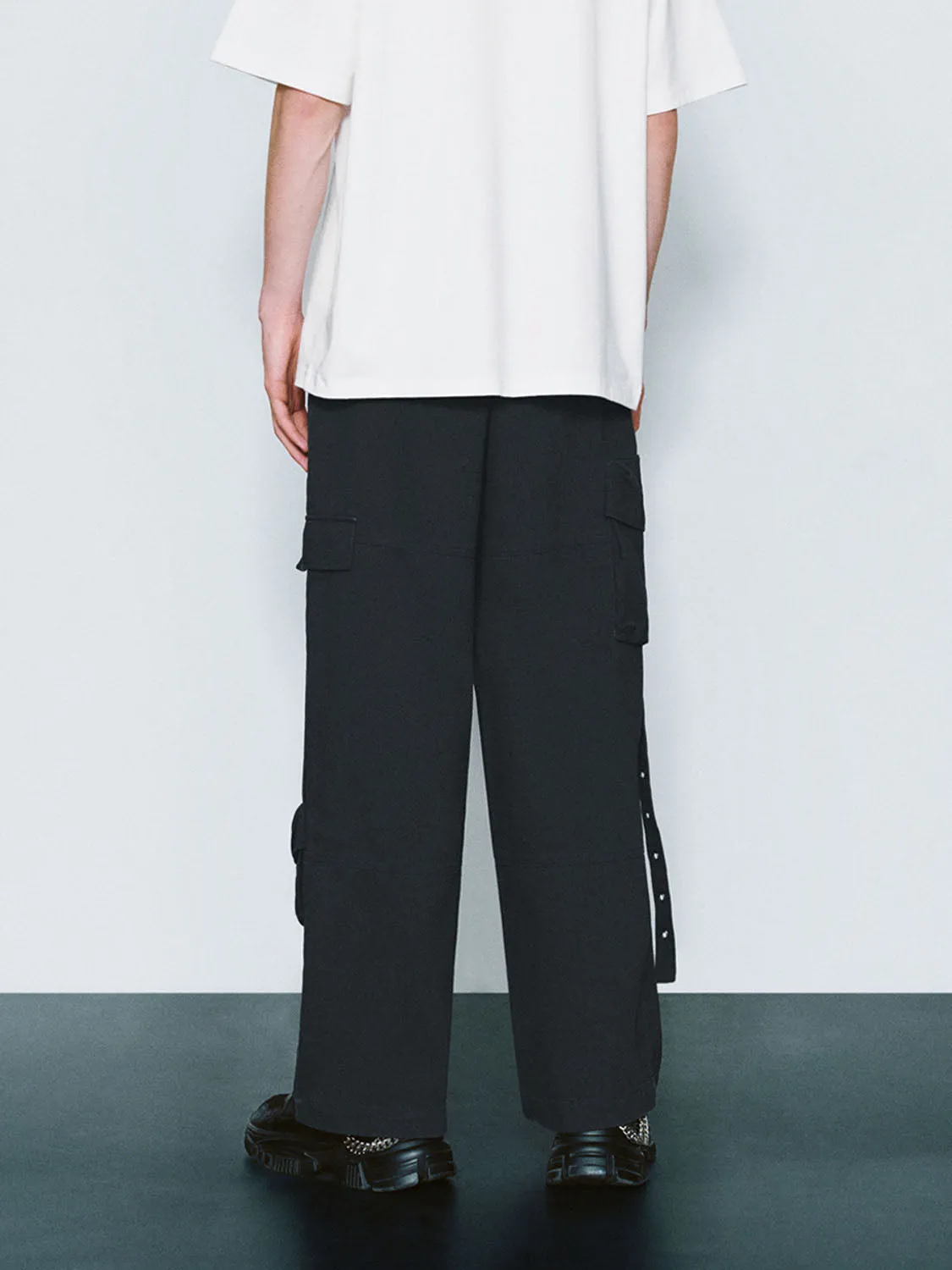 Wide-Leg Pants sold by Urban Revivo product image thumbnail 3