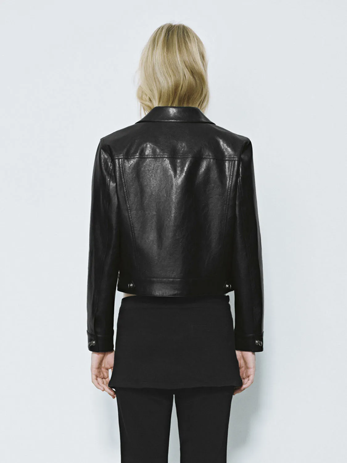 Vegan Leather Jackets sold by Urban Revivo product image thumbnail 3