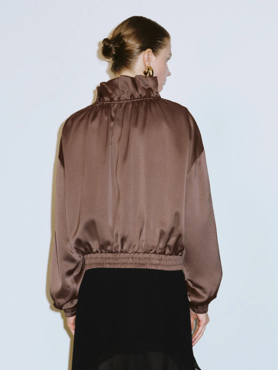 Ruffled Collar Jackets sold by Urban Revivo product image thumbnail 3