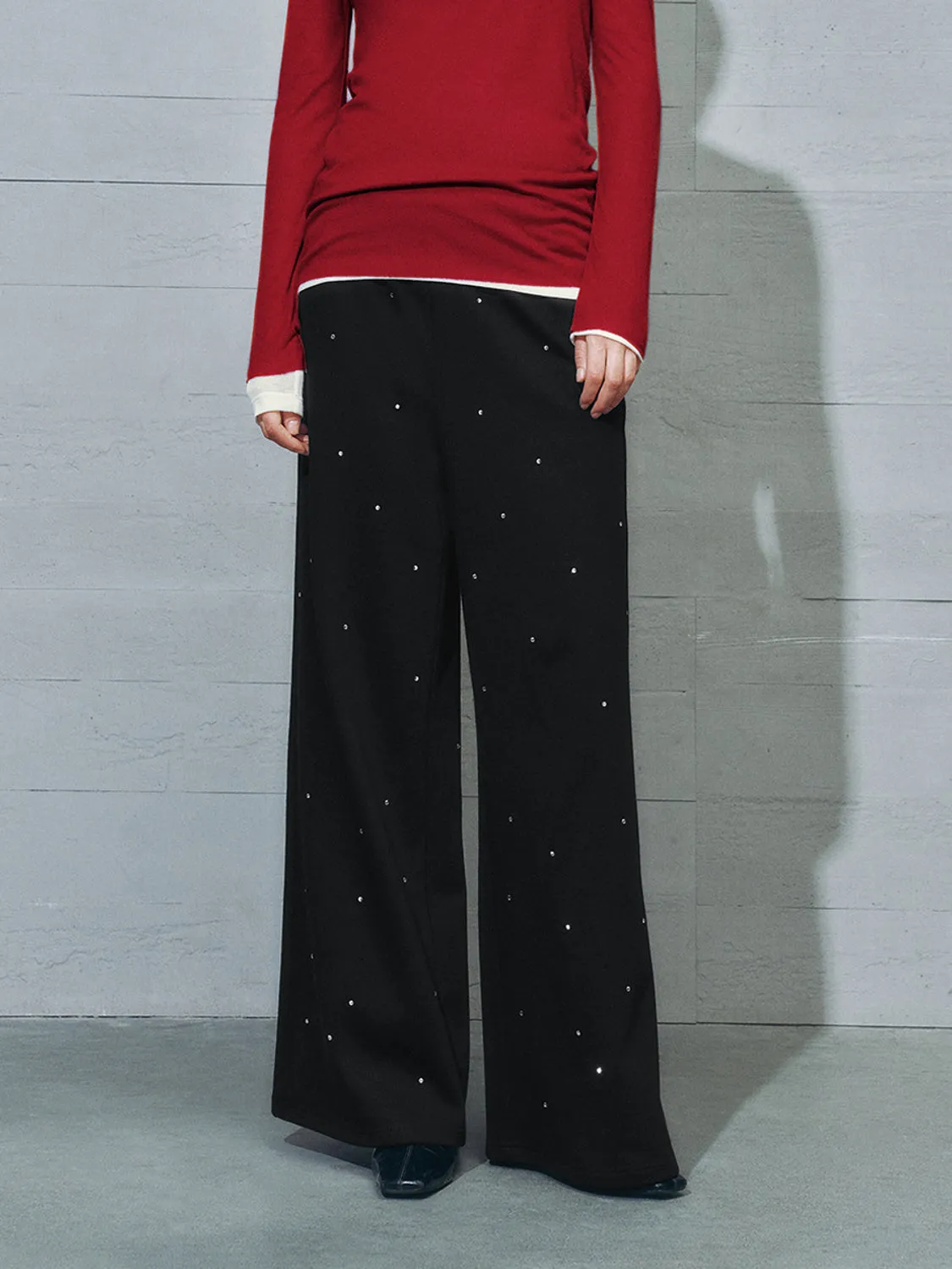 Regular Wide-Leg Pants sold by Urban Revivo product image thumbnail 2