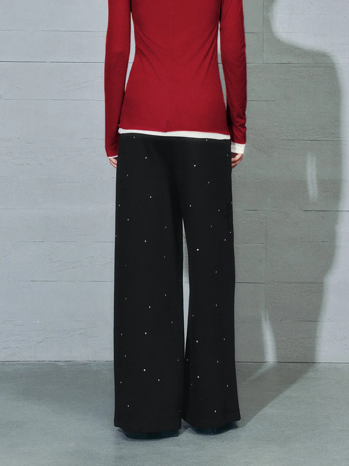 Regular Wide-Leg Pants sold by Urban Revivo product image thumbnail 3