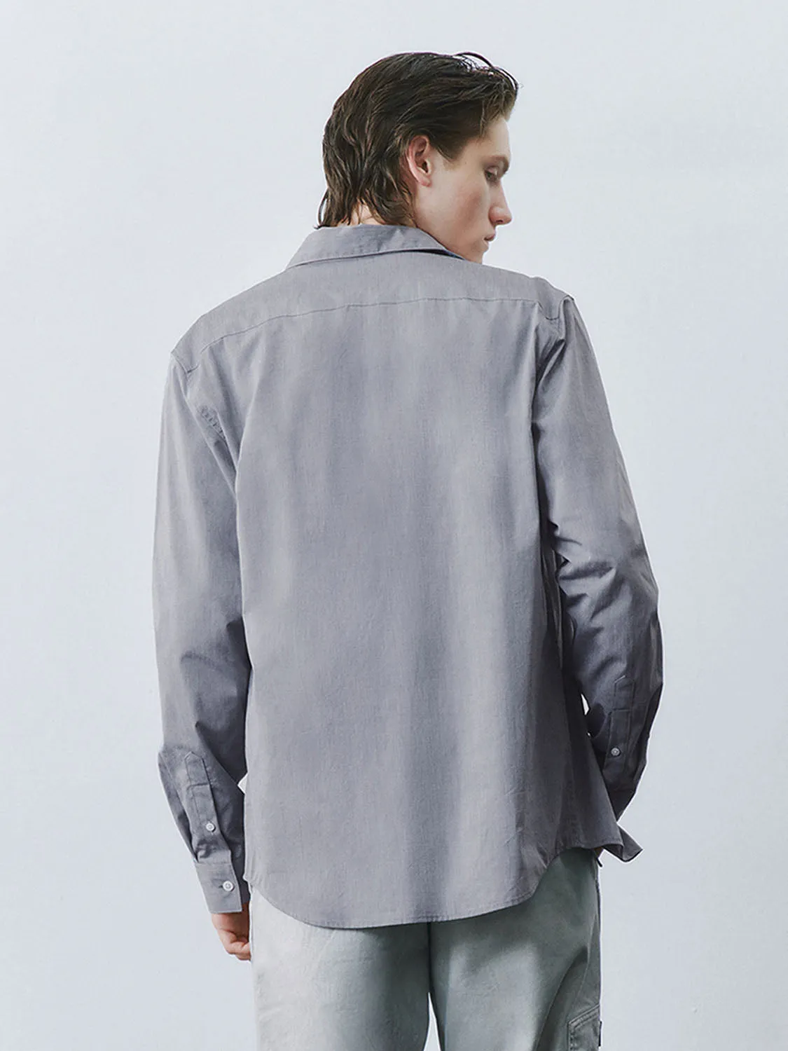 Regular Long Sleeve Shirts sold by Urban Revivo product image thumbnail 2