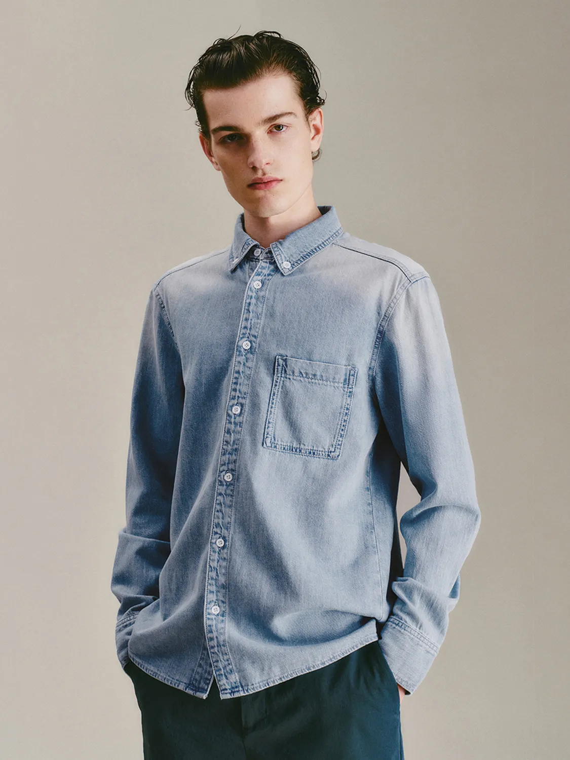Regular Denim Shirts sold by Urban Revivo