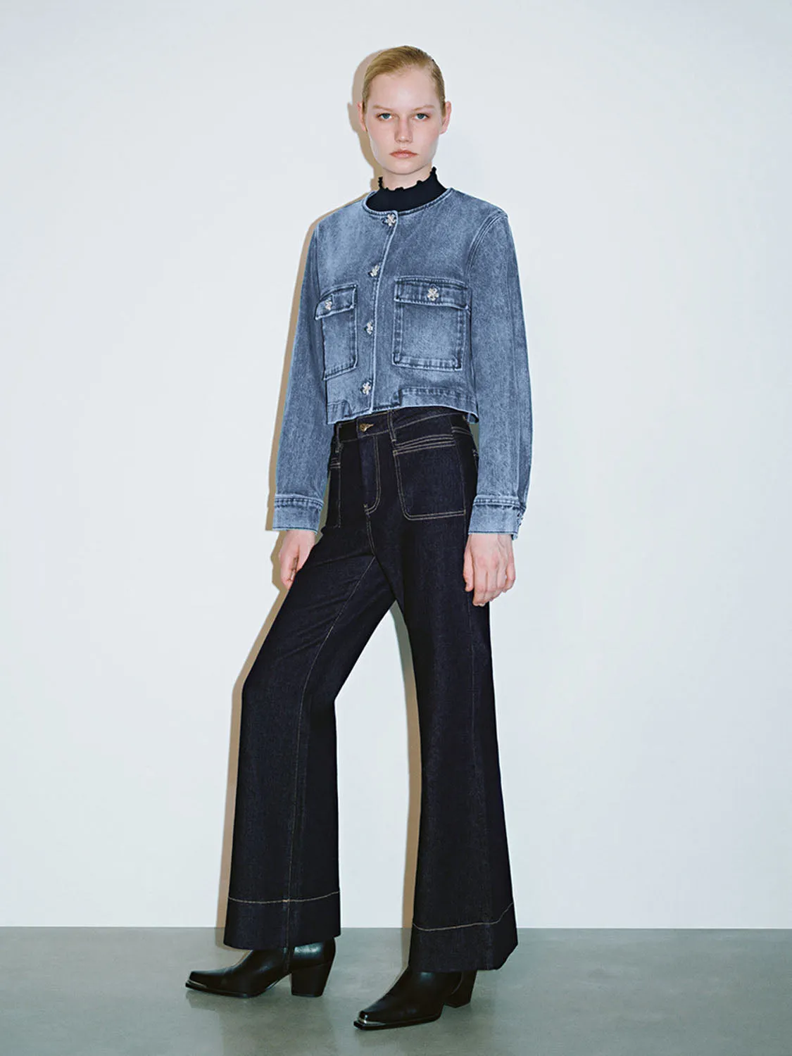 Pocket Denim Jackets sold by Urban Revivo product image thumbnail 4