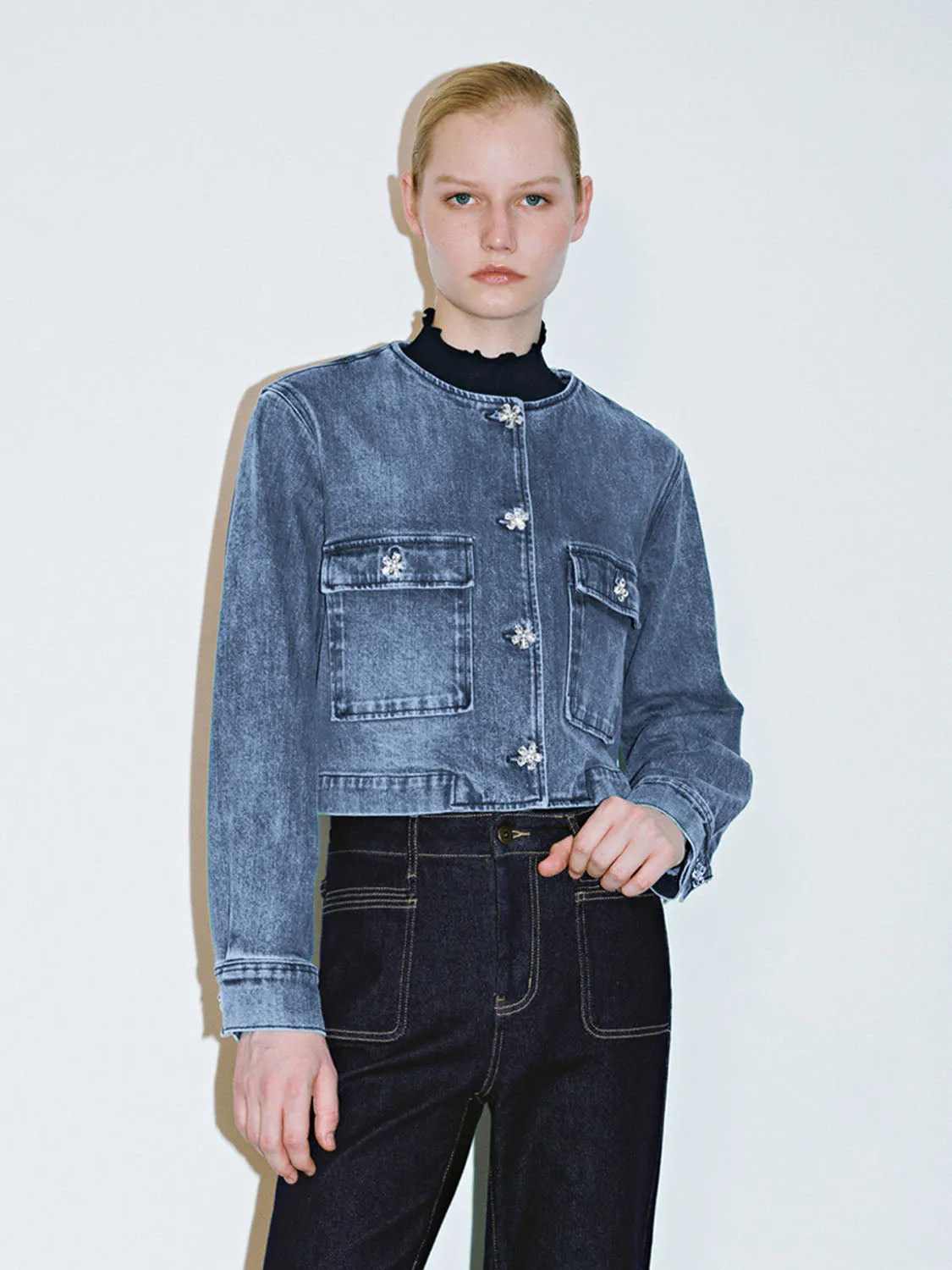 Pocket Denim Jackets sold by Urban Revivo